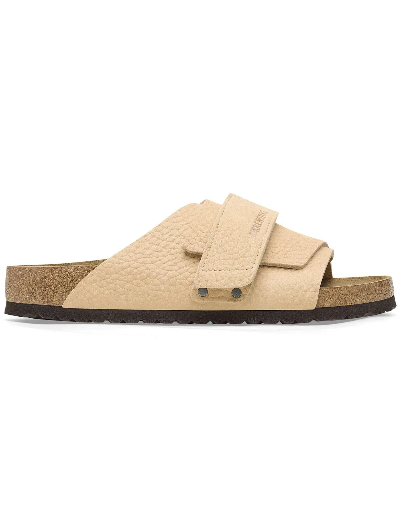 Мужские сандалии-сабо из нубуковой кожи Kyoto Birkenstock — изображение 1 из 1, бежевый