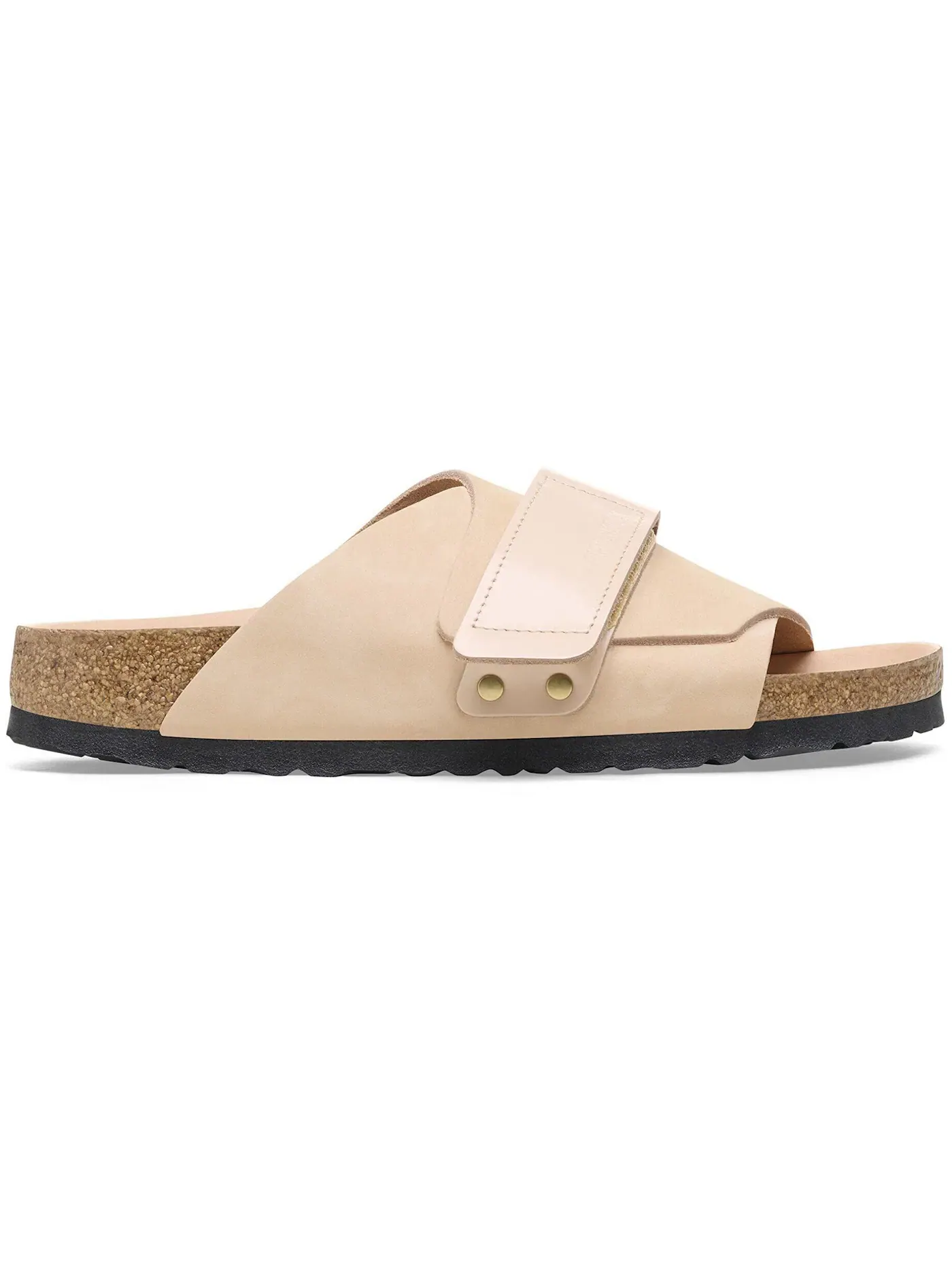 Женские сандалии из нубука Kyoto Birkenstock — изображение 1 из 1, бежевый