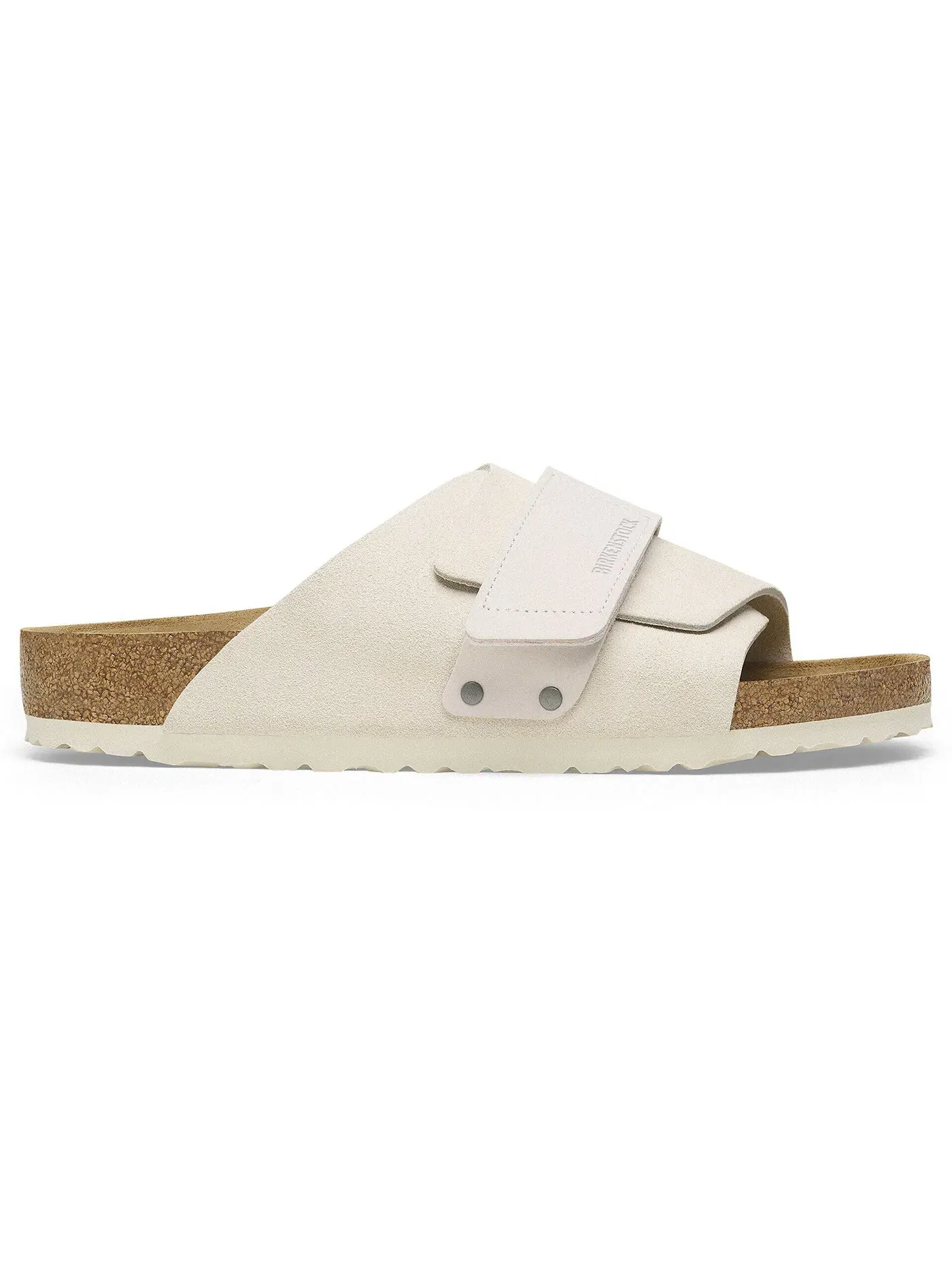 Мужские сандалии из нубука Kyoto Birkenstock — изображение 1 из 1, белый