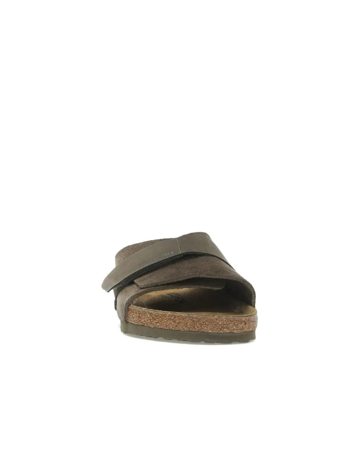 Мужские сандалии из замши Birkenstock Kyoto Nubuck-Suede — изображение 2 из 4, серый
