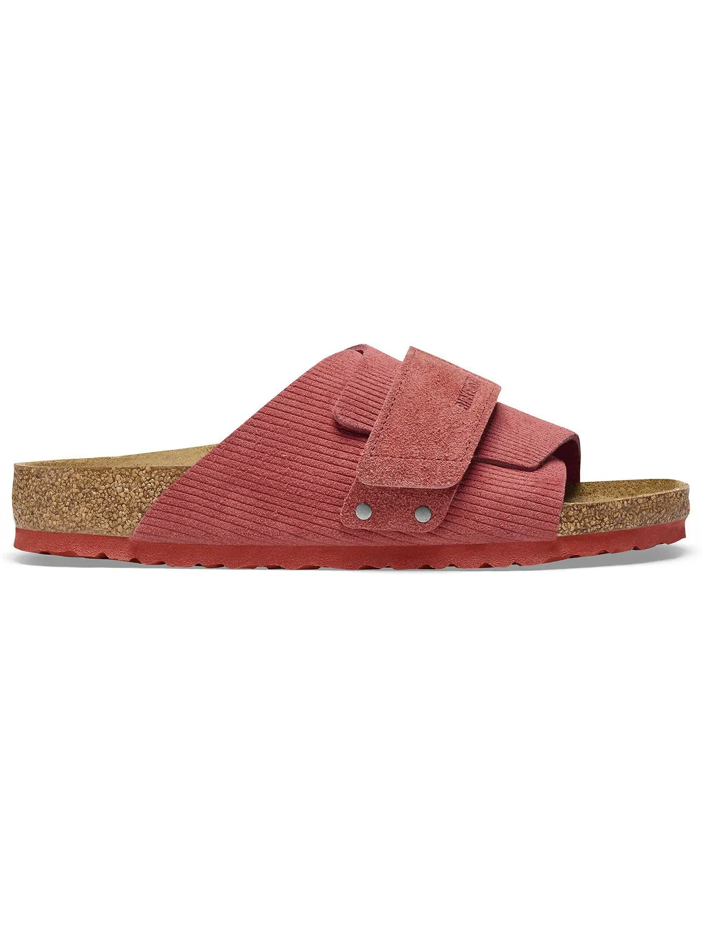 Мужские сандалии из замши Birkenstock Kyoto Suede Embossed — изображение 1 из 1, красный