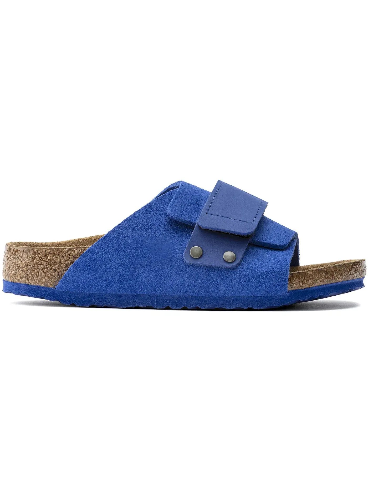 Детские сандалии-слайды с регулировкой Birkenstock Kyoto — изображение 1 из 2, синий