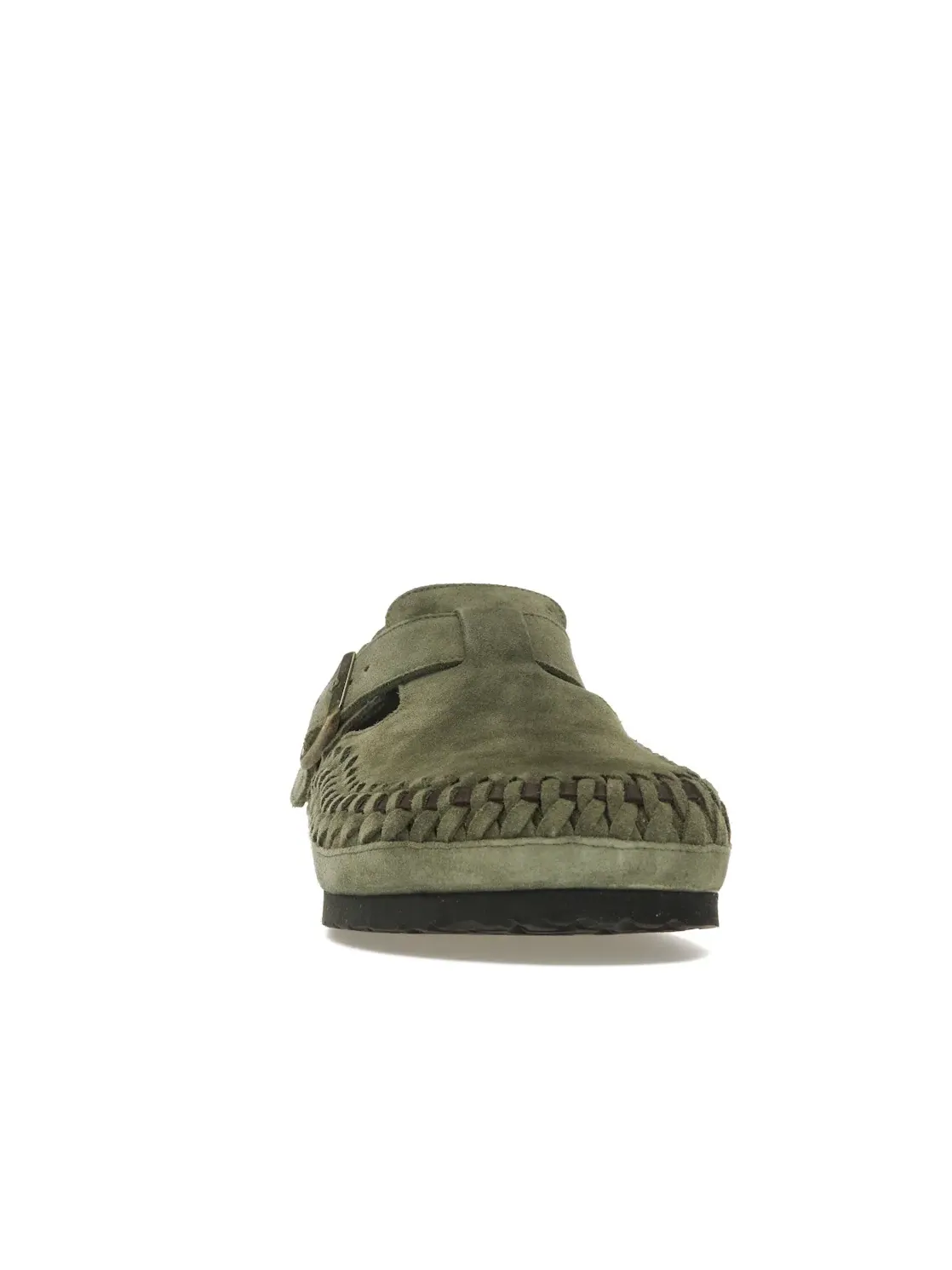 Мужские кроссовки Lifestyle London Braided Shearling Birkenstock — изображение 2 из 4, оливковый