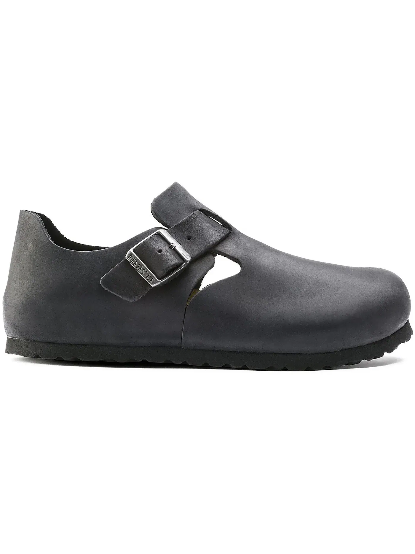 Мужские сандалии из масленой кожи London Birkenstock — изображение 1 из 1, черный