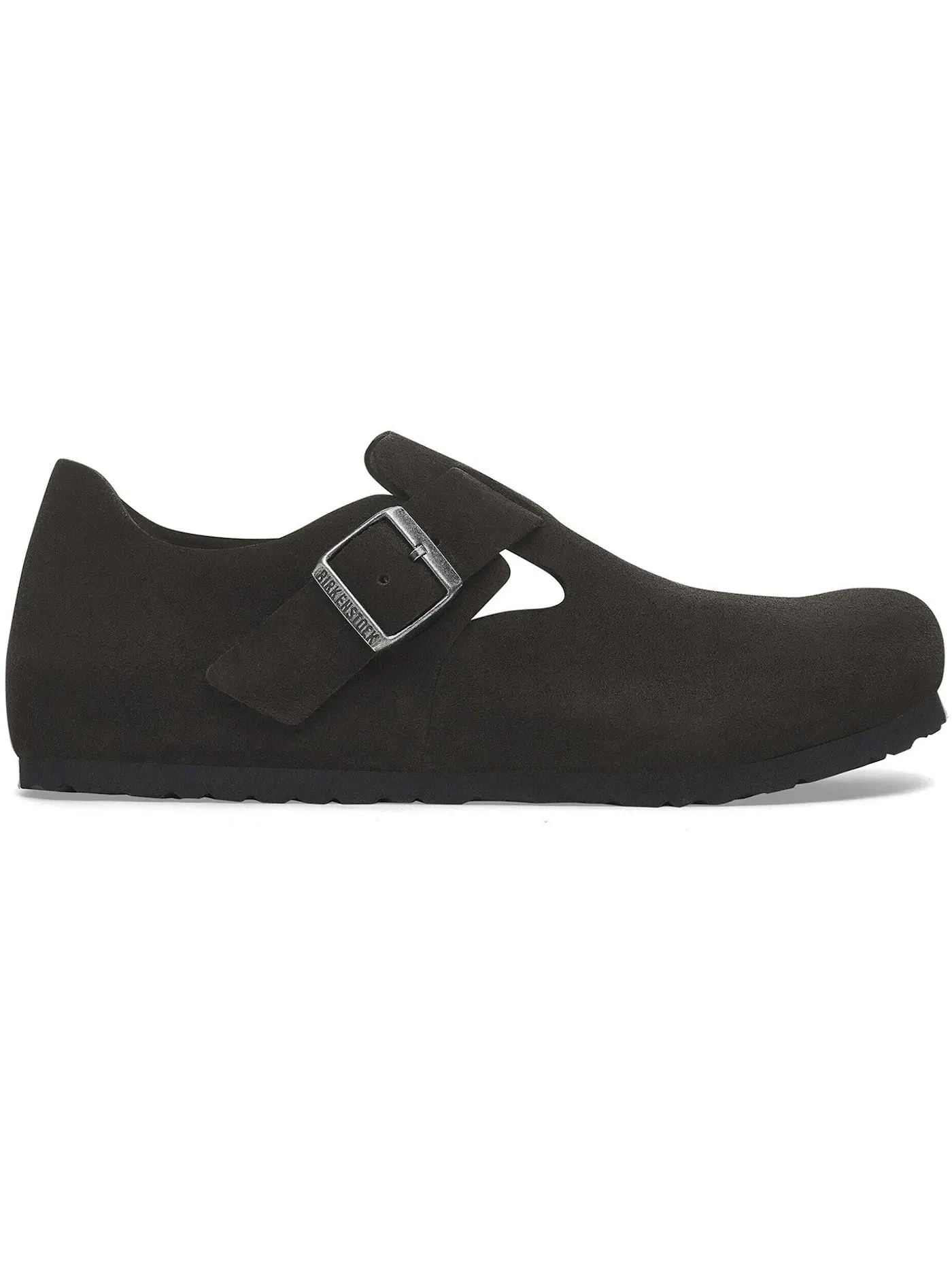 Мужские сандалии из замши London Birkenstock — изображение 1 из 1, черный