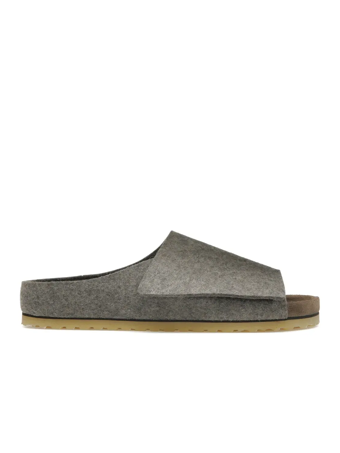 Мужские сандалии-слайды Wool Felt Birkenstock Los Feliz Fear Of God — изображение 1 из 4, пепельный