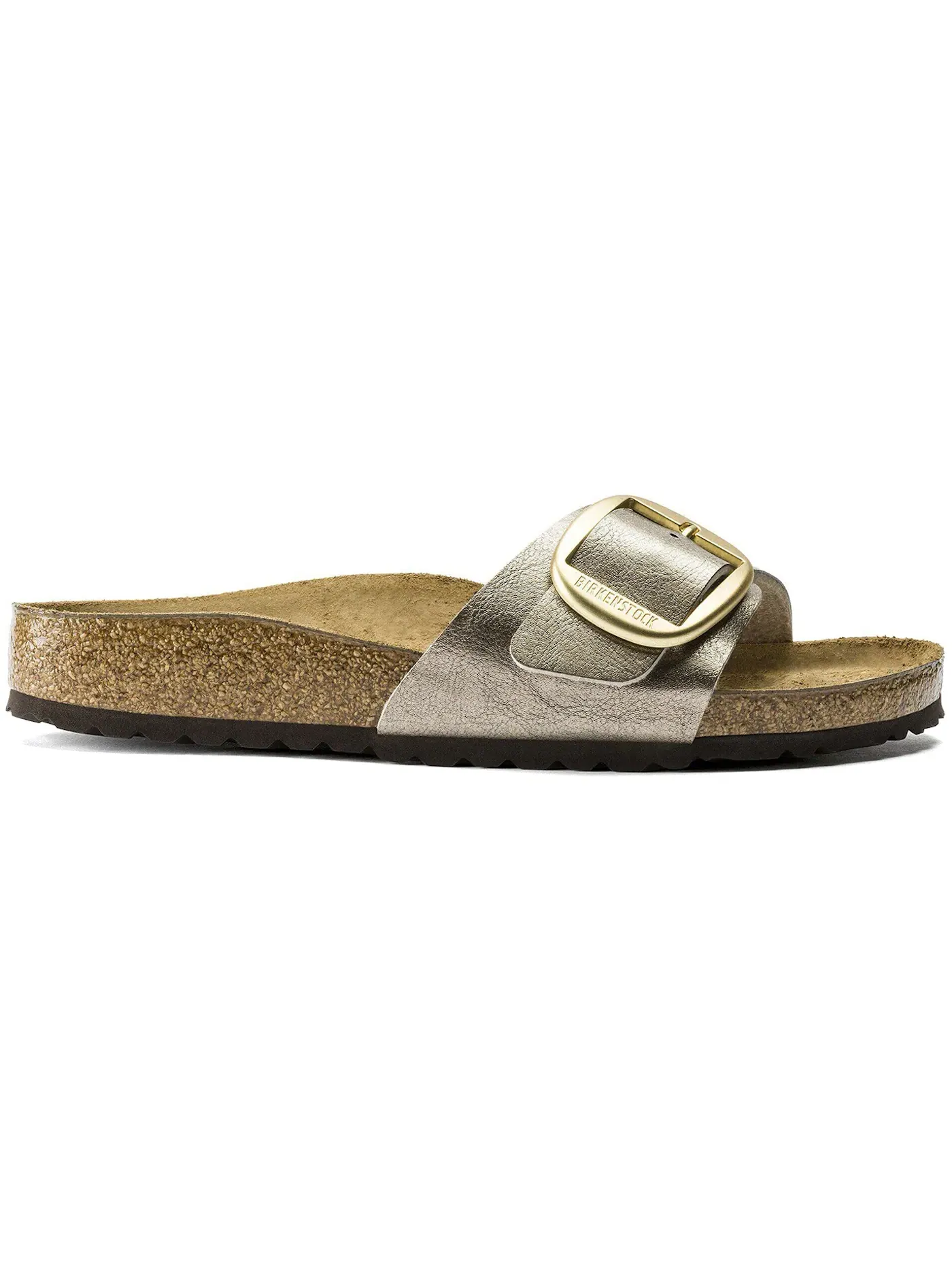 Мужские сандалии с пряжкой Birkenstock Madrid Big Buckle Birko-Flor, Graceful Taupe — изображение 1 из 1