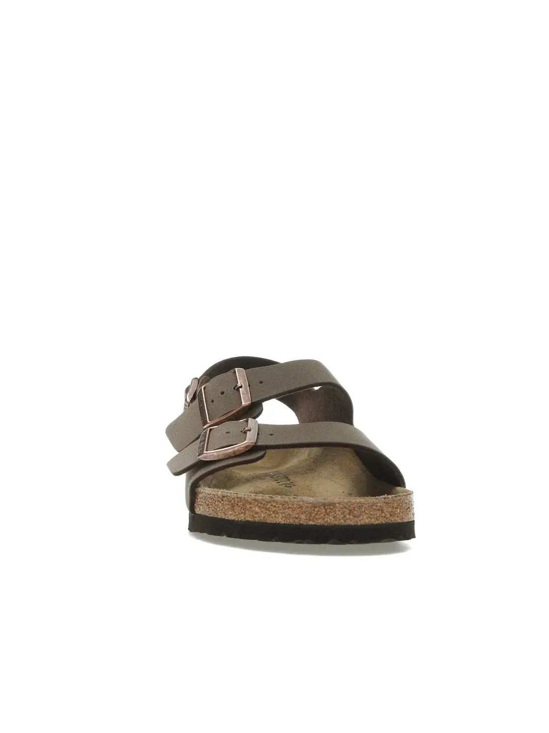 Мужские сандалии с двумя ремнями Birkenstock Milano Birkibuc, Mocca — изображение 2 из 4
