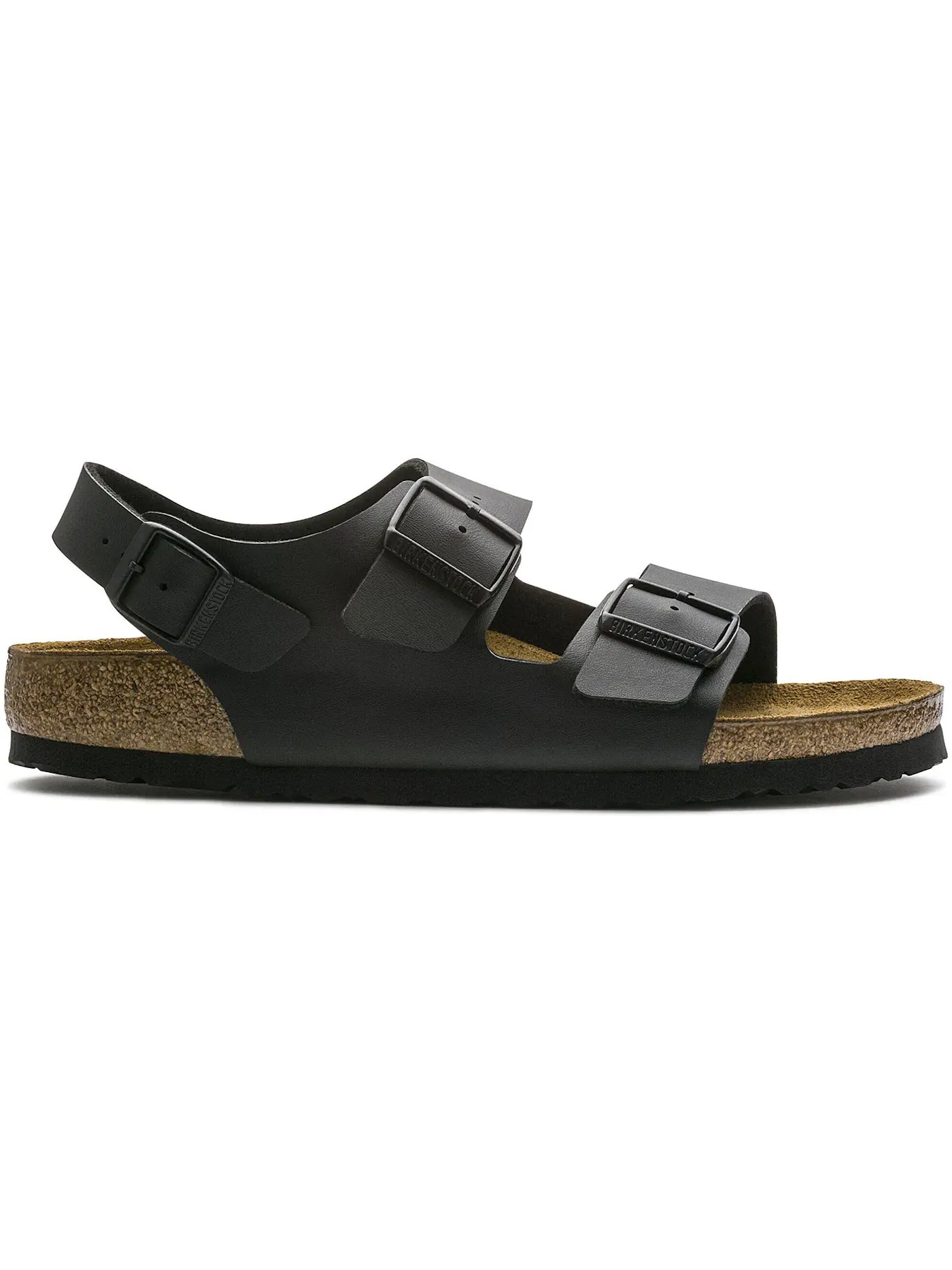Мужские сандалии Birkenstock Milano Birko-Flor — изображение 1 из 1, черный
