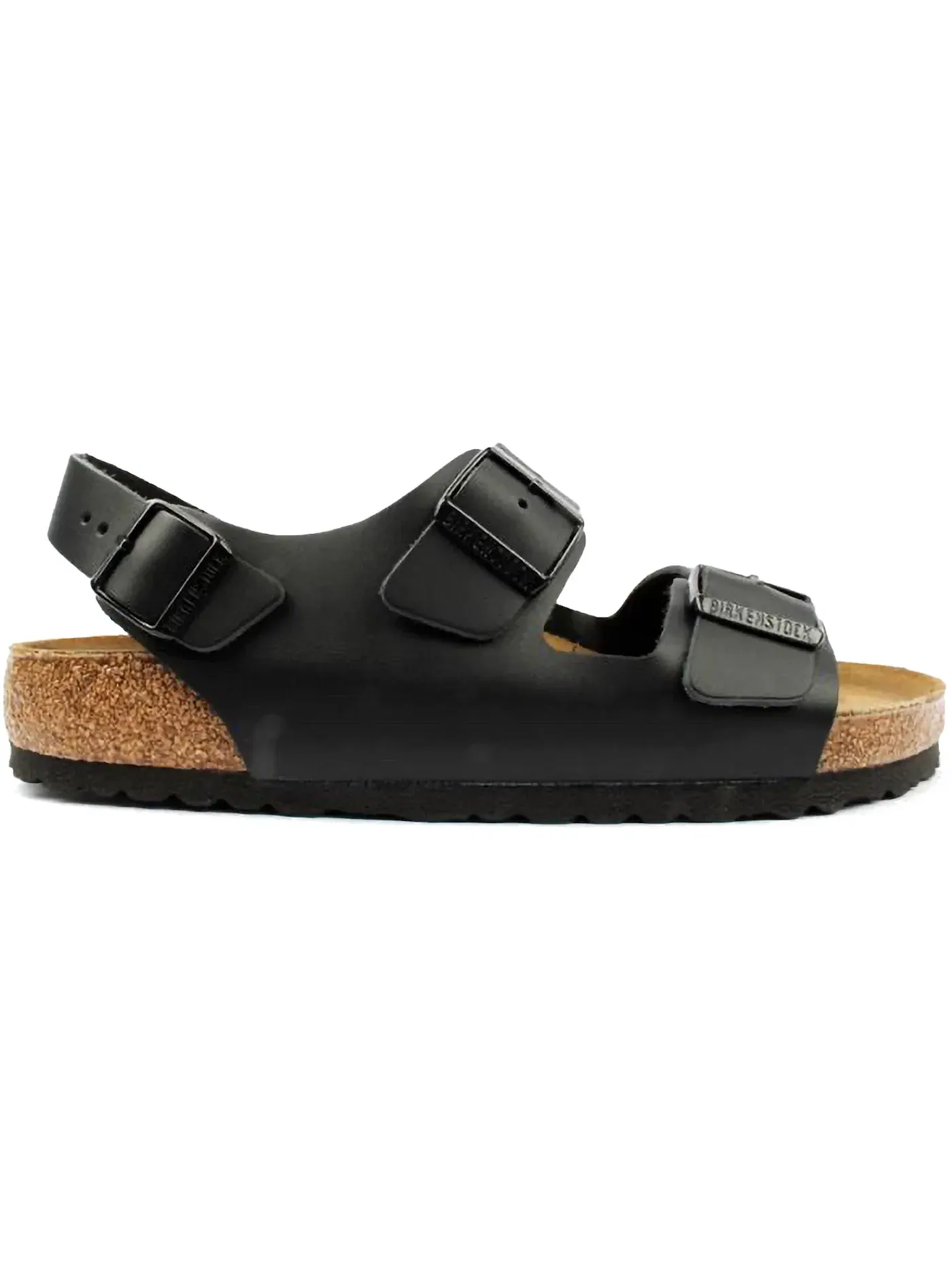Мужские сандалии с регулируемыми ремешками Birkenstock Milano — изображение 1 из 1, черный
