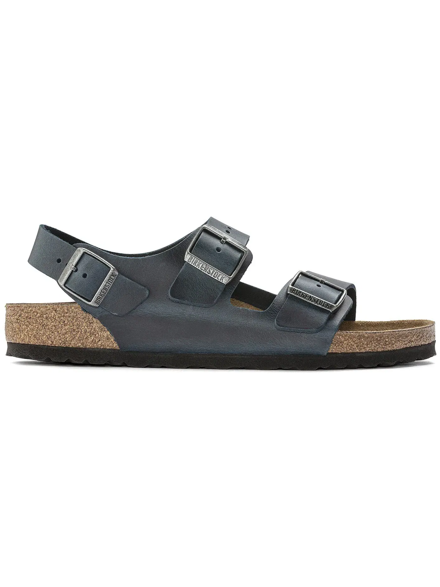 Мужские сандалии с ремешками Birkenstock Milano — изображение 1 из 1, синий