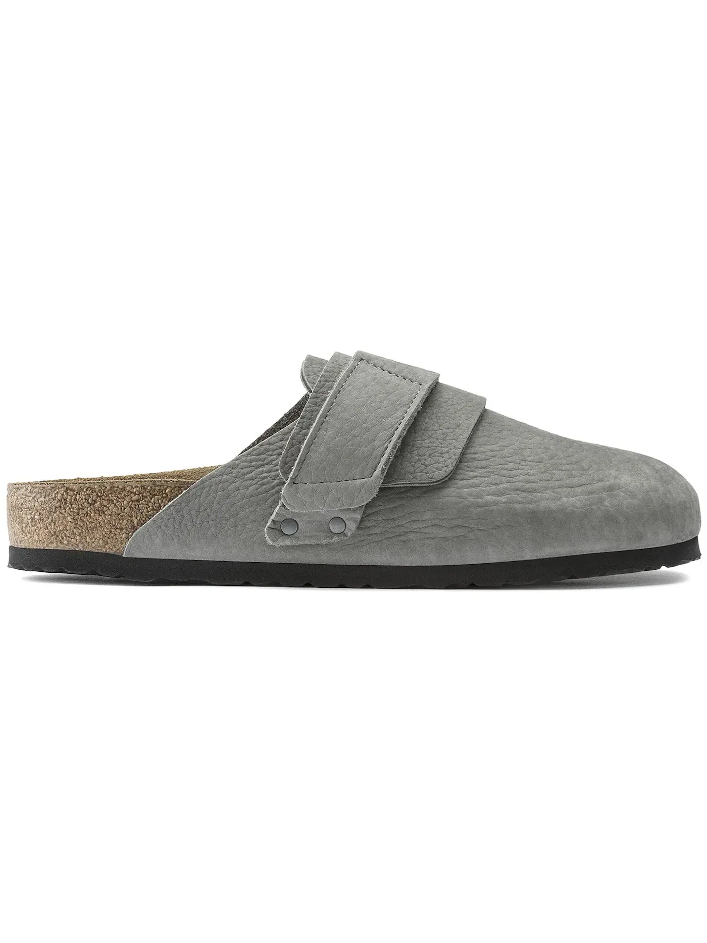 Мужские сандалии из нубука Nagoya Birkenstock — изображение 1 из 1, серый