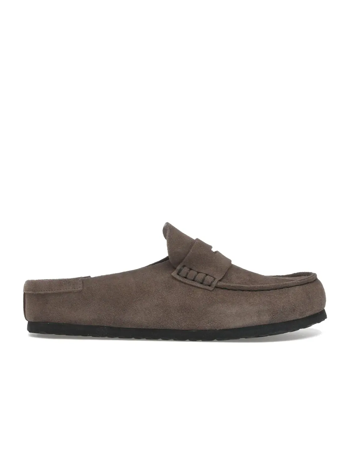 Мужские клоги Birkenstock Naples Wrapped Suede Leather