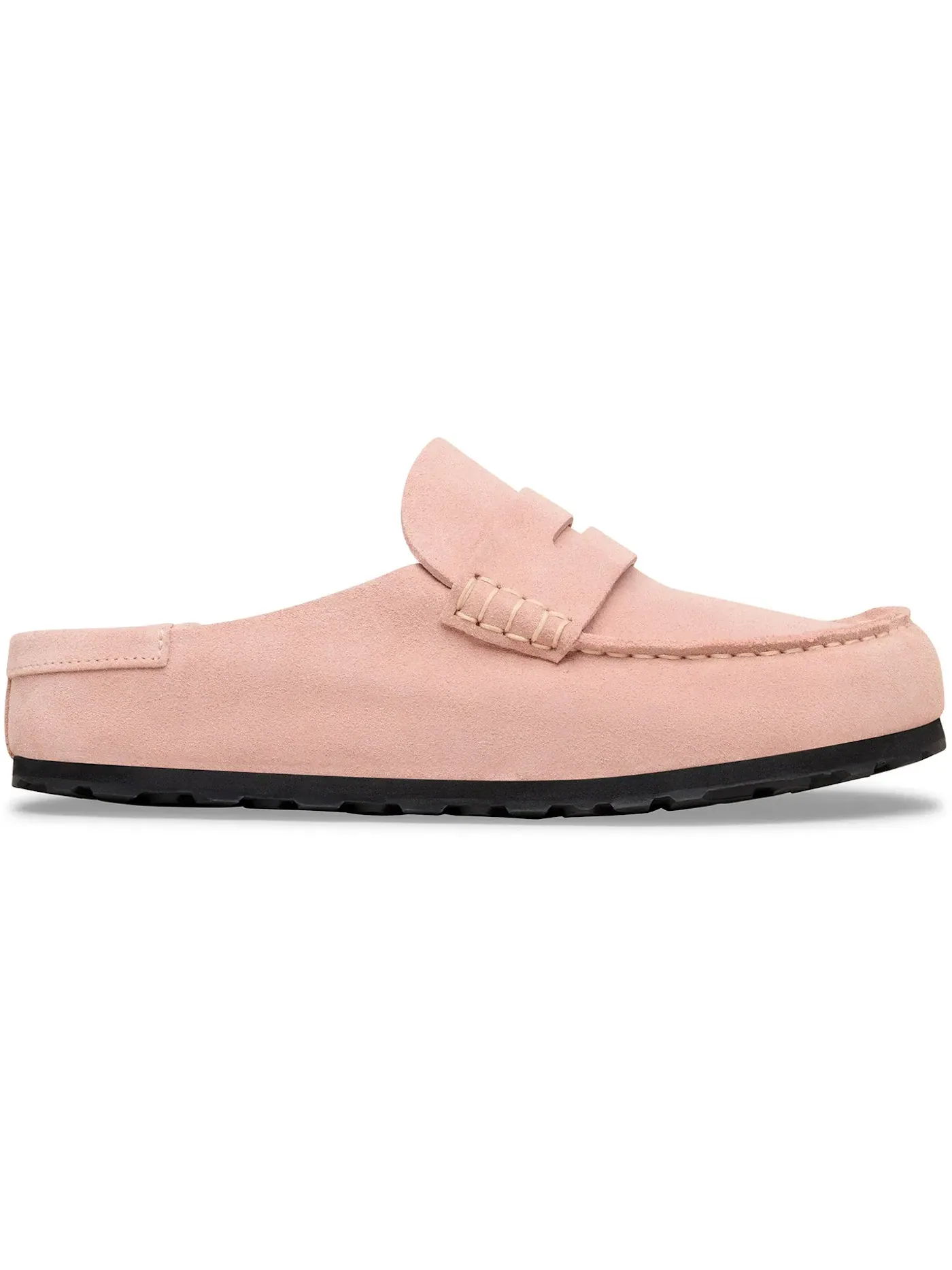 Мужские клоги из замши Birkenstock Naples Wrapped Suede Leather