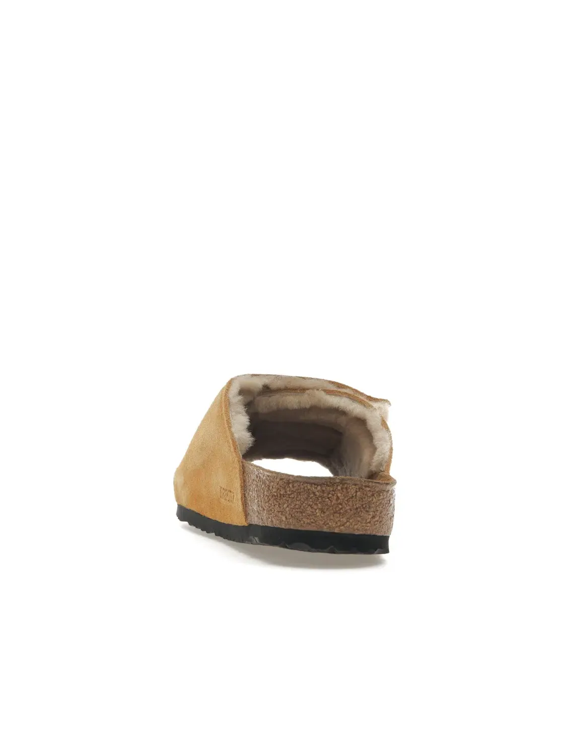 Детские сандалии-слайды Birkenstock Solana Shearling Slide — изображение 4 из 4, карамель