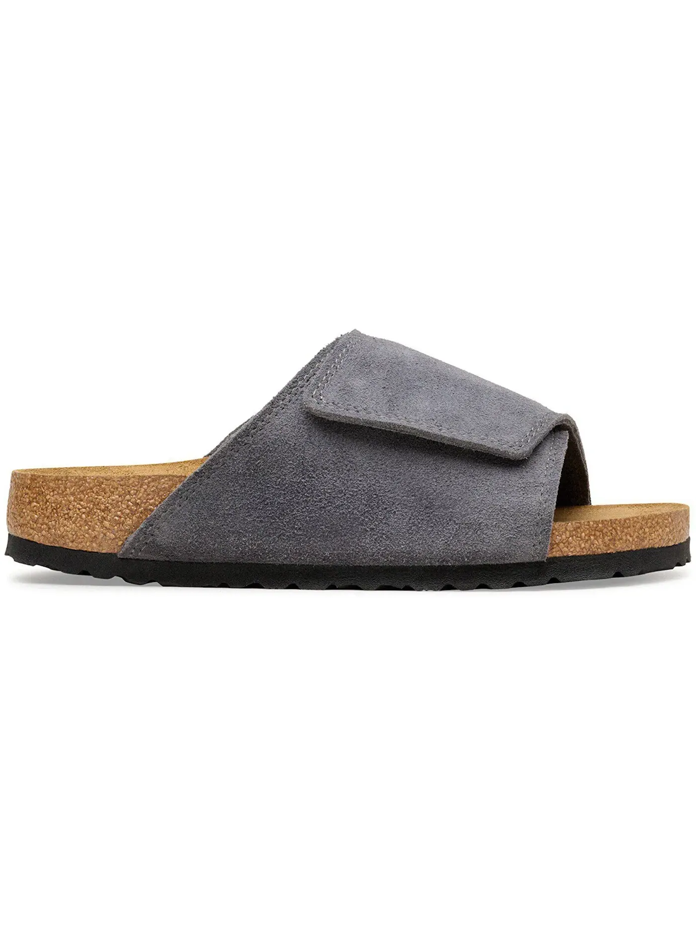 Мужские сандалии с замшевой отделкой Birkenstock Solana Suede Leather — изображение 1 из 1, темно-серый