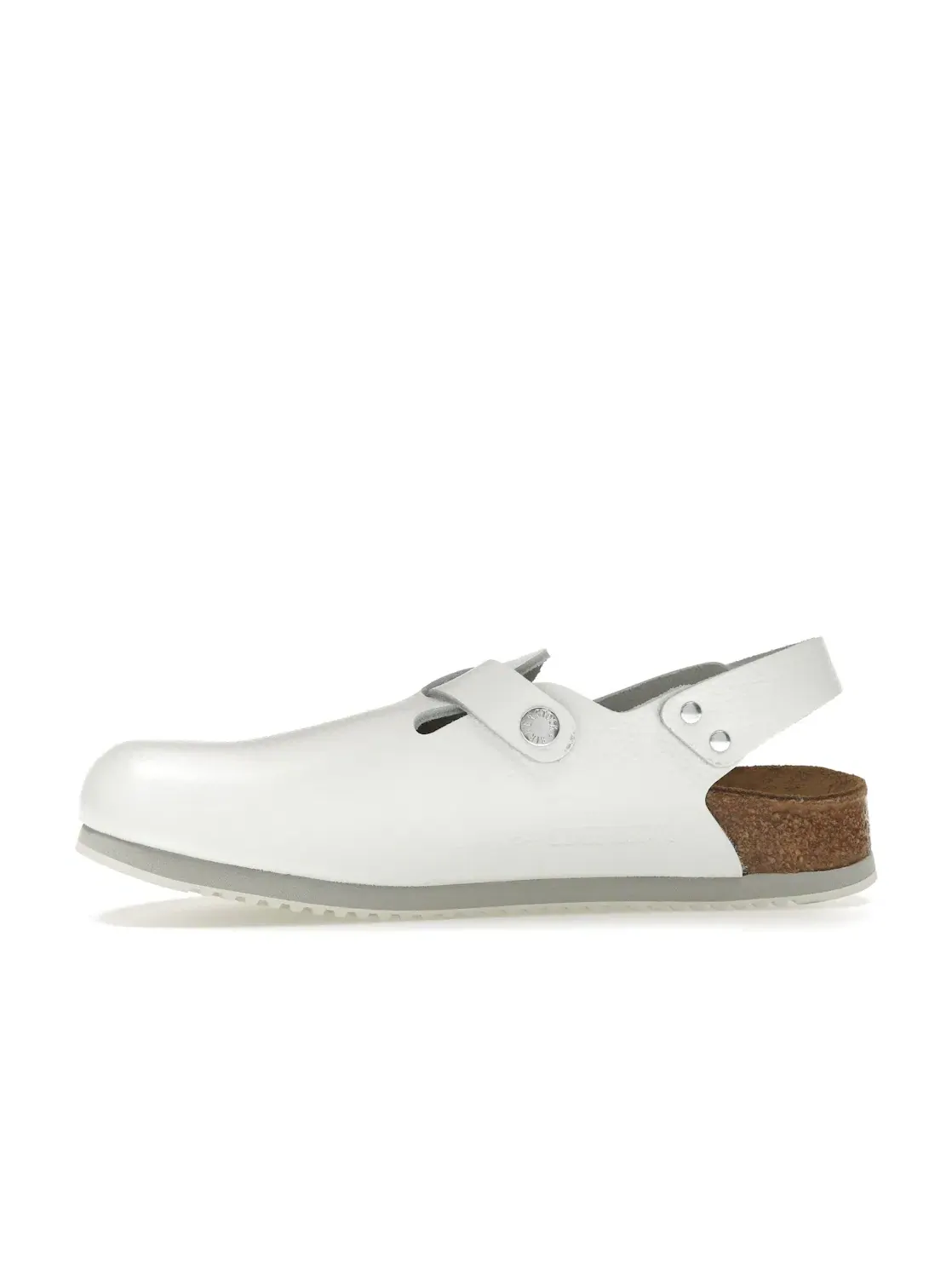 Детские сабо Birkenstock Tokyo Super Grip — изображение 3 из 4, белый/серый/красный