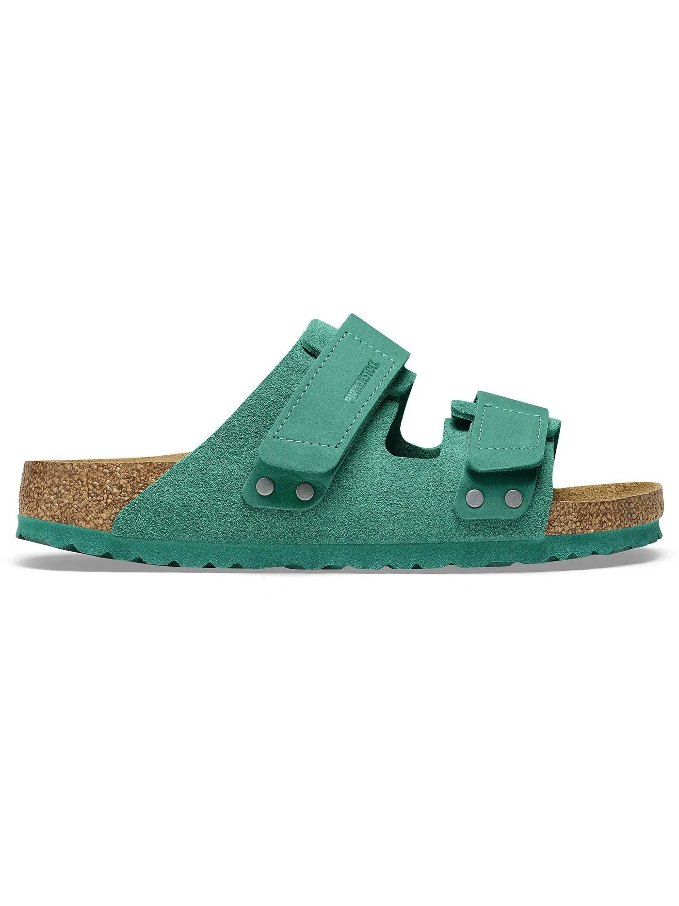 Мужские сандалии Birkenstock Uji Nubuck — изображение 1 из 1, зеленый