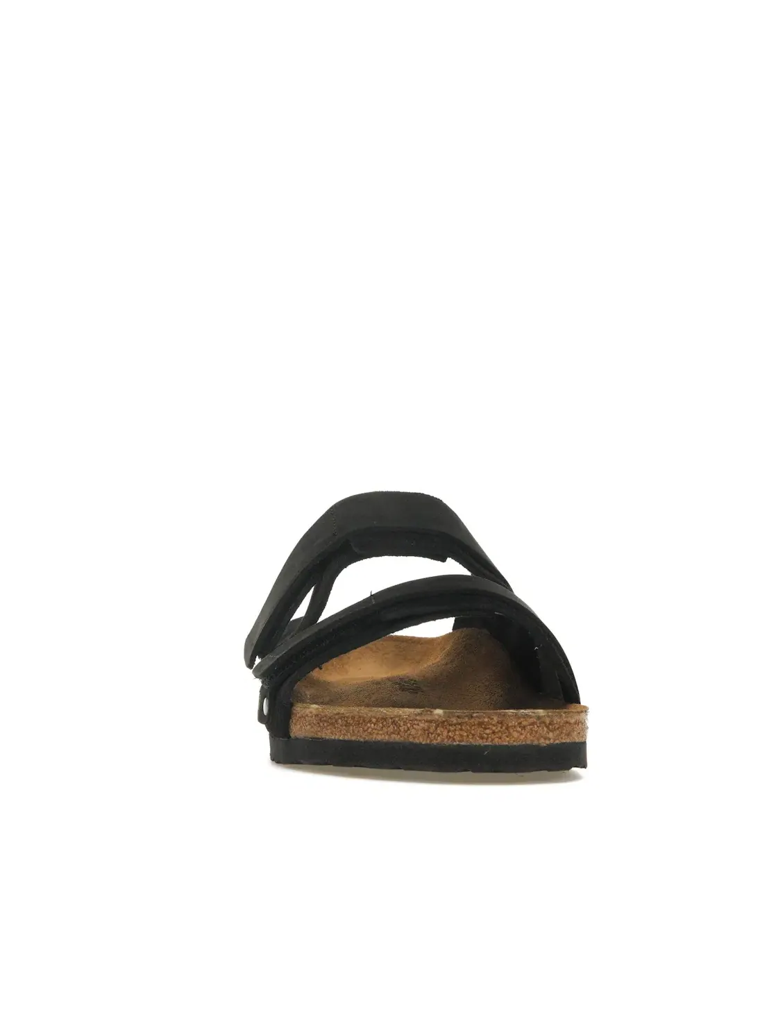 Мужские сандалии-слайды из нубука Birkenstock Uji — изображение 2 из 4, черный