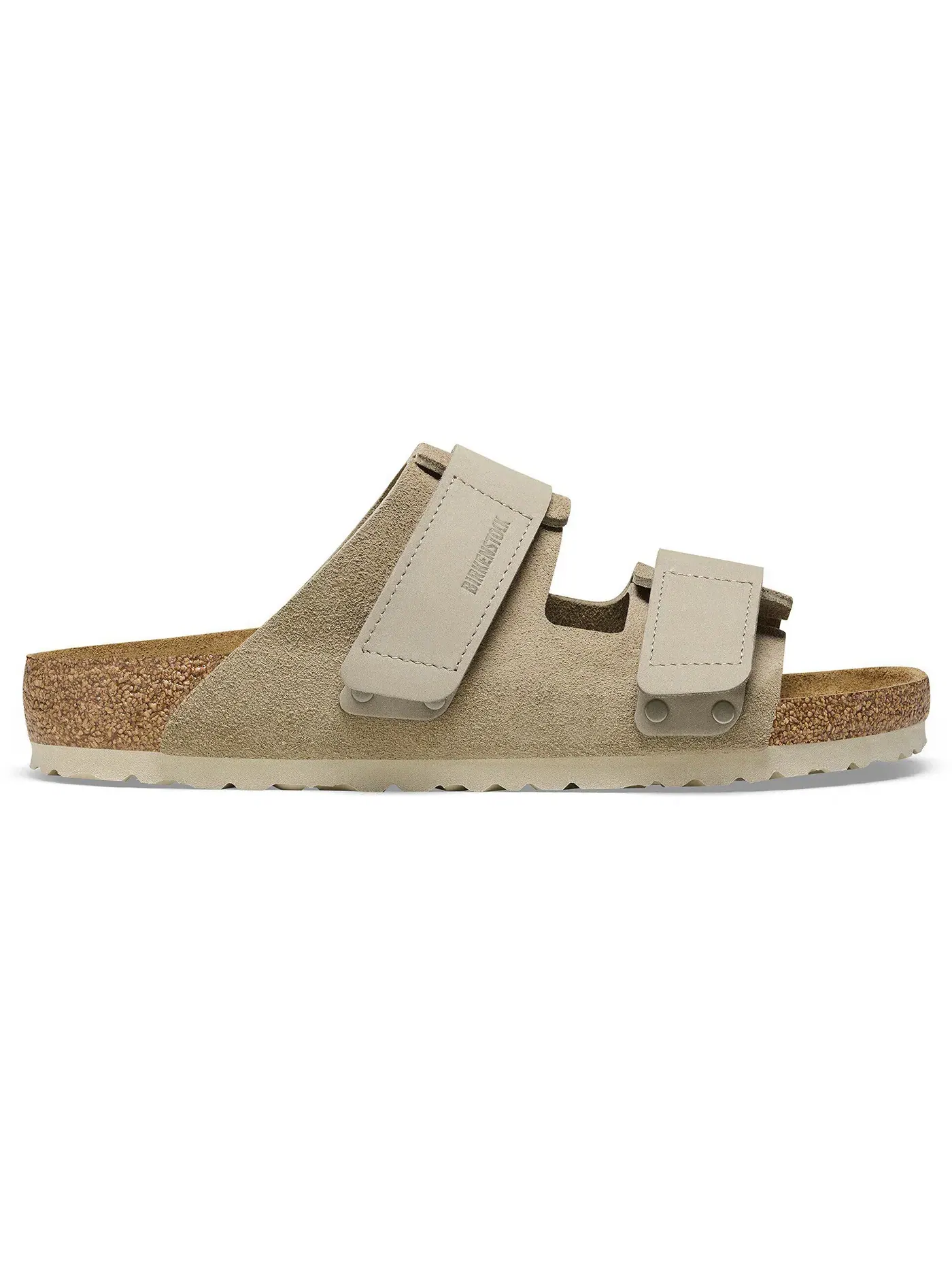 Мужские сандалии из нубука Birkenstock Uji Nubuck — изображение 1 из 1, тауп