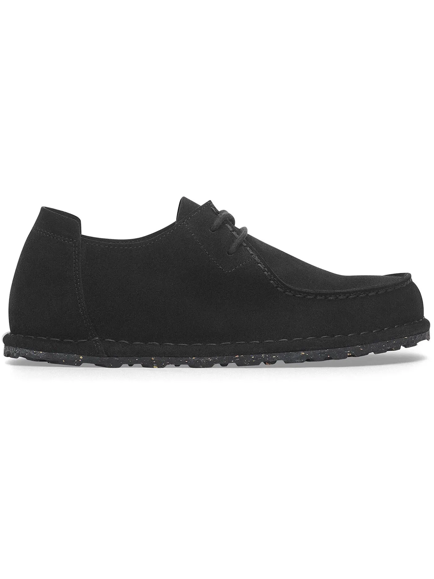 Мужские оксфорды на шнуровке из замши Birkenstock Utti Lace Suede Leather — изображение 1 из 1, черный