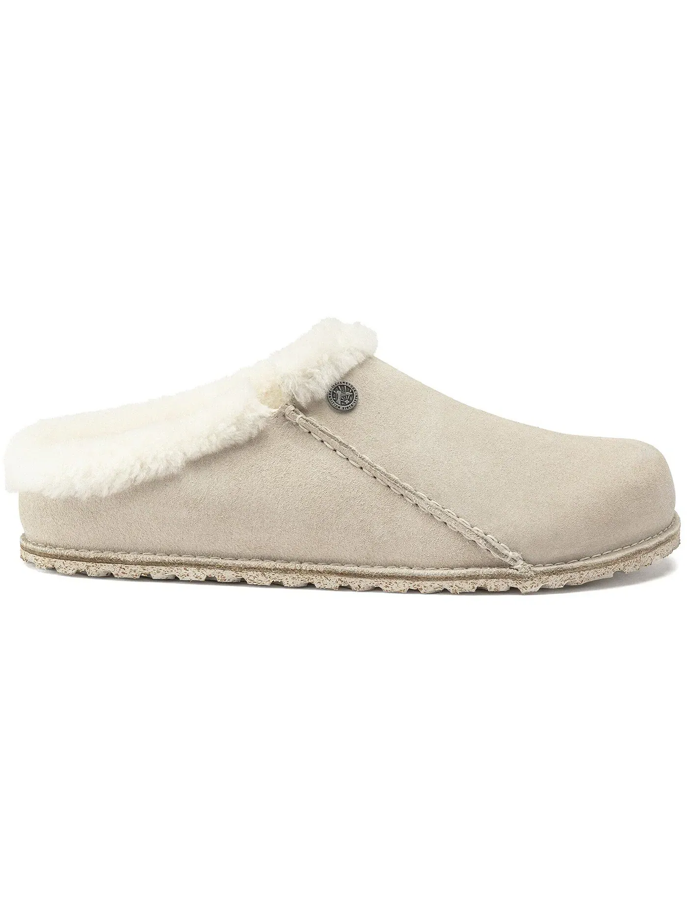 Мужские тапочки Zermatt Premium Suede Leather Birkenstock — изображение 1 из 1, белый
