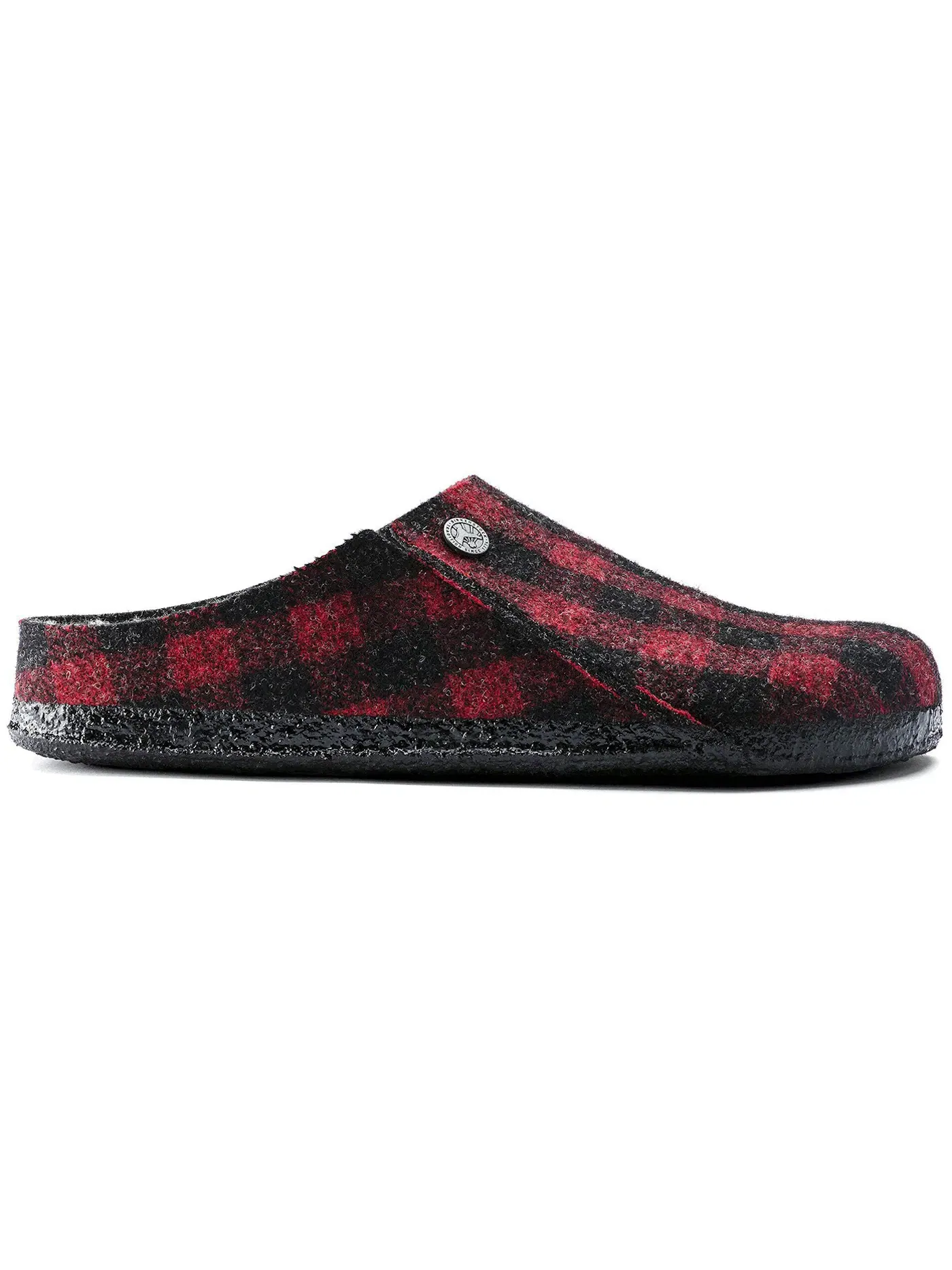 Мужские тапочки с овчиной Birkenstock Zermatt Shearling Wool Felt — изображение 1 из 1, красный
