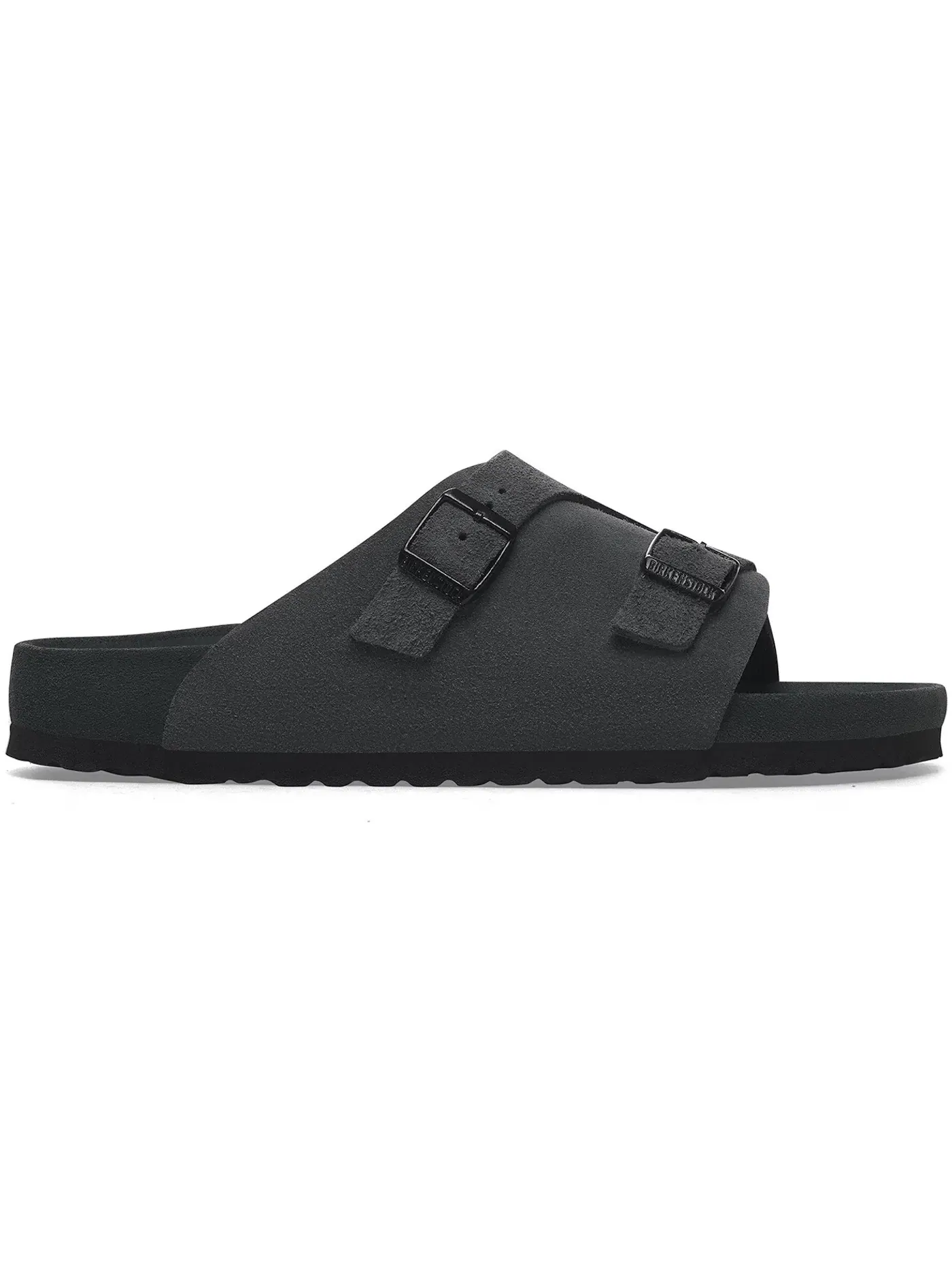 Мужские сандалии из замши Zürich Birkenstock — изображение 1 из 1, темно-серый