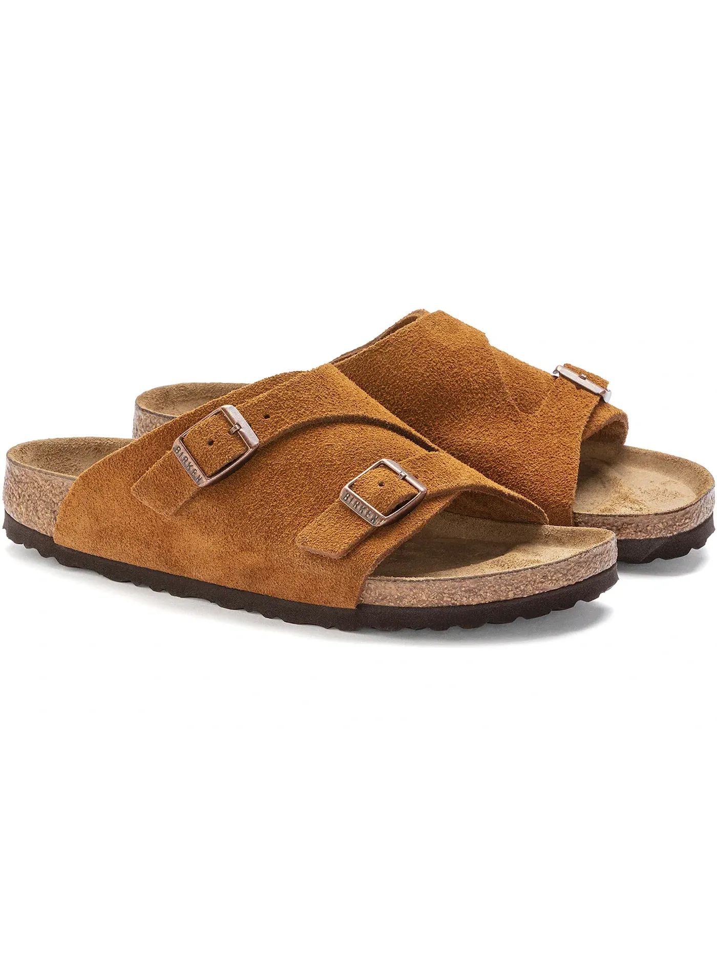 Мужские сандалии из замши Mink Birkenstock Zurich — изображение 2 из 3, минк