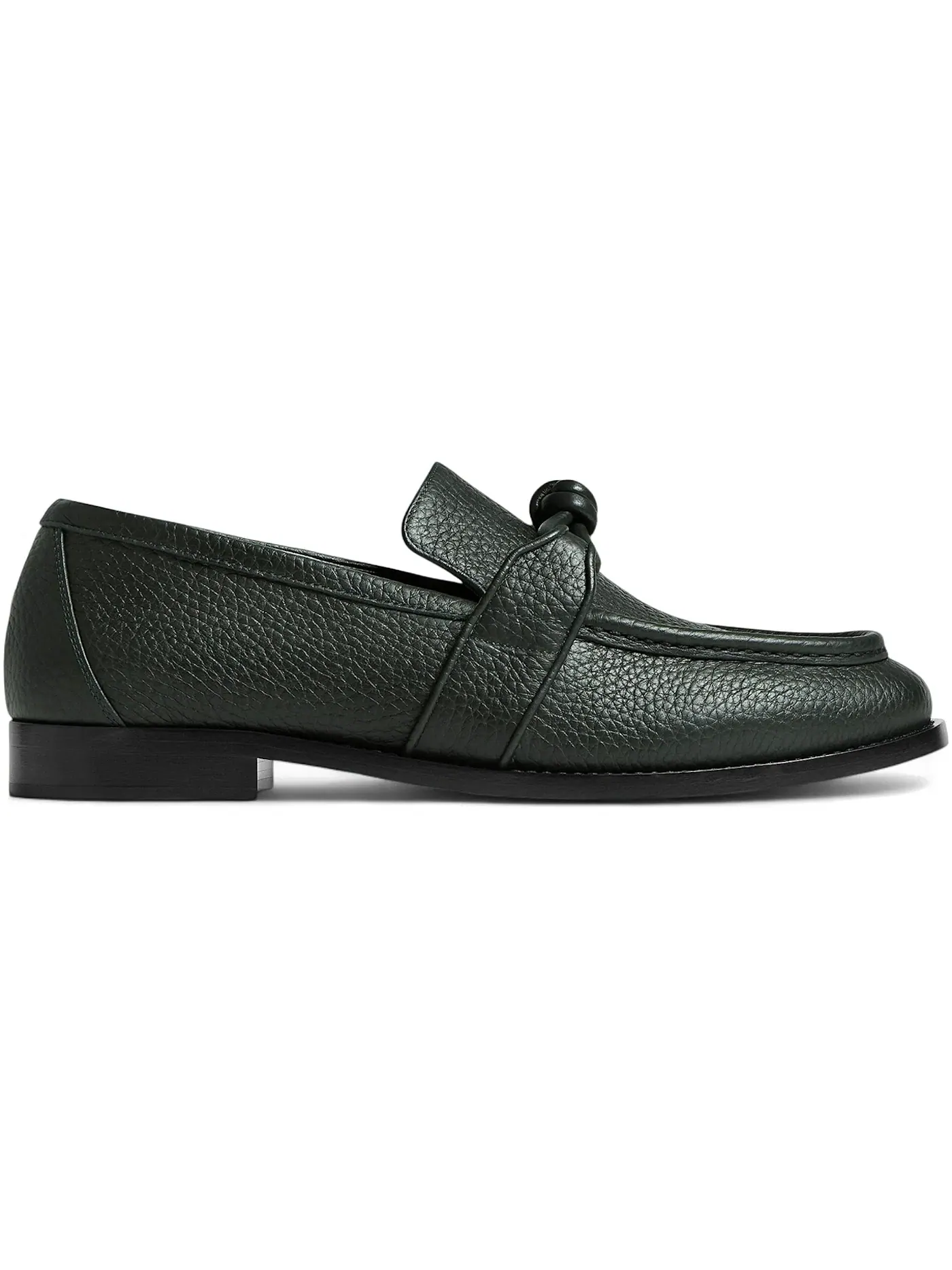Мужские лоферы Astaire Bottega Veneta — изображение 1 из 1, темный зеленый