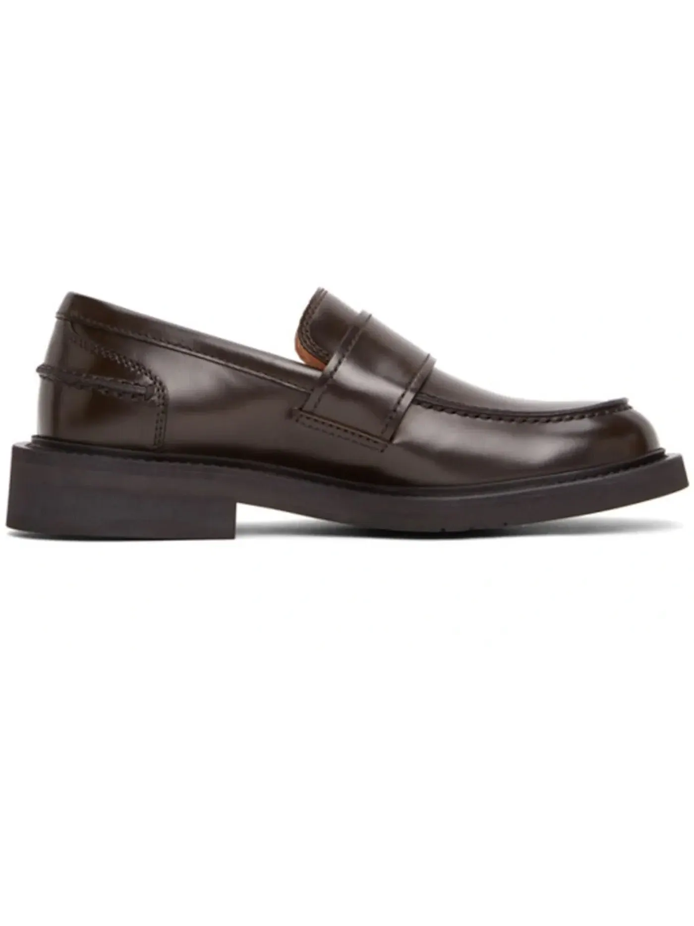 Мужские лоферы из телячьей кожи Bottega Veneta Classic Loafer