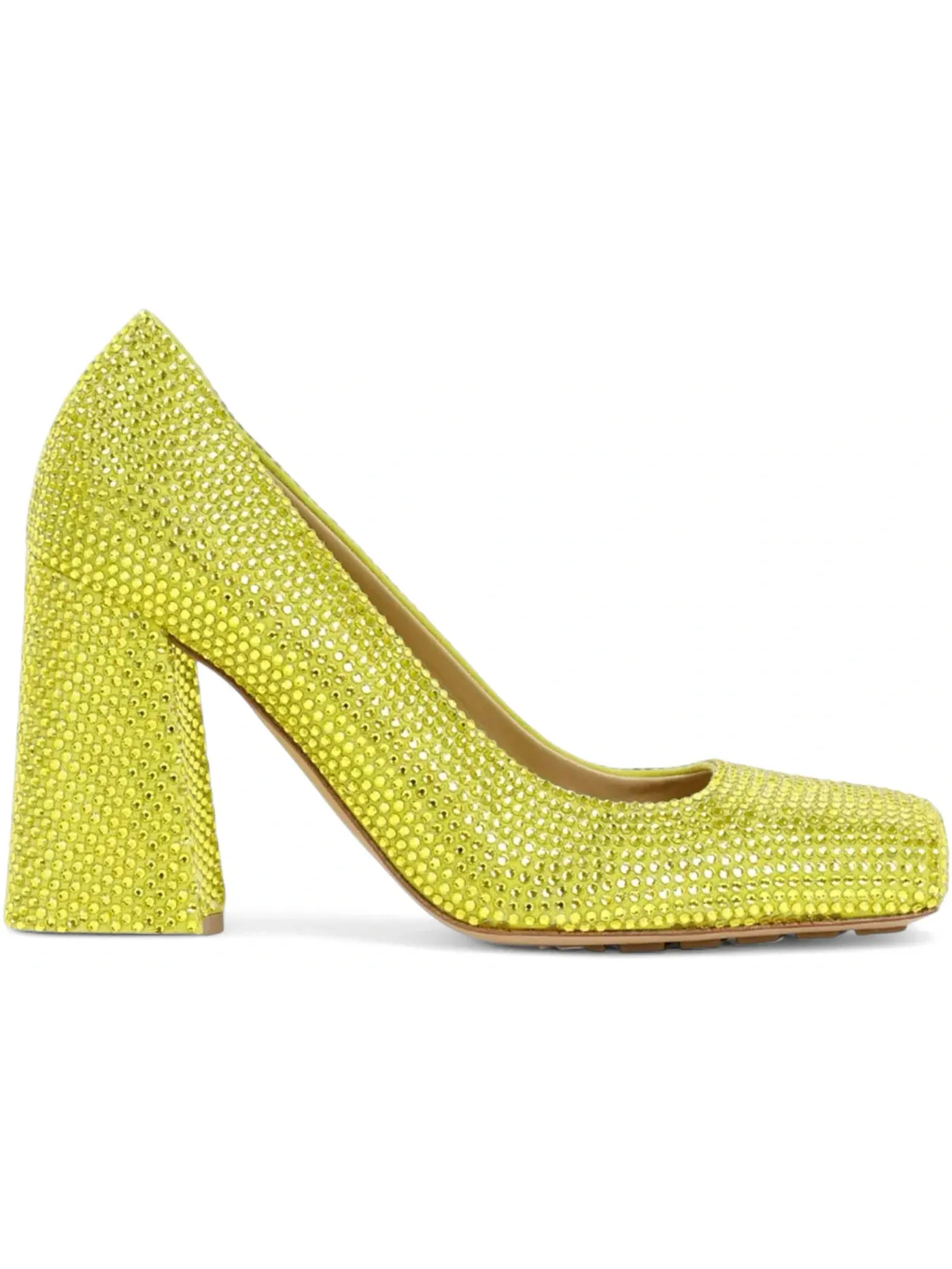 Женские туфли на каблуке с кристаллами Bottega Veneta Crystal Embellished Tower Pumps Bottega Veneta — изображение 1 из 1