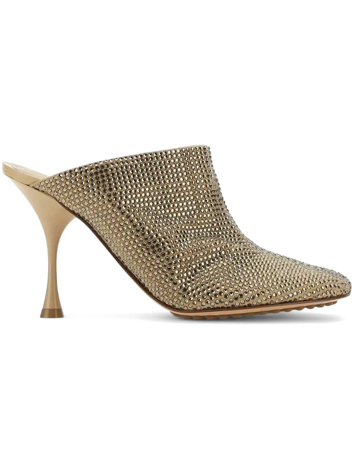 Женские туфли на каблуке Beige Bottega Veneta Dot Pumps