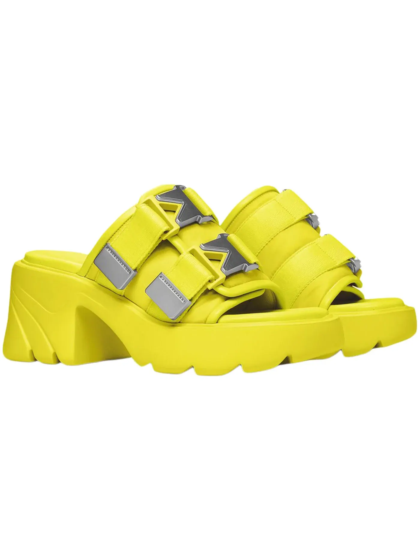Женские сандалии Bottega Veneta Flash Sandals — изображение 2 из 4, зеленый