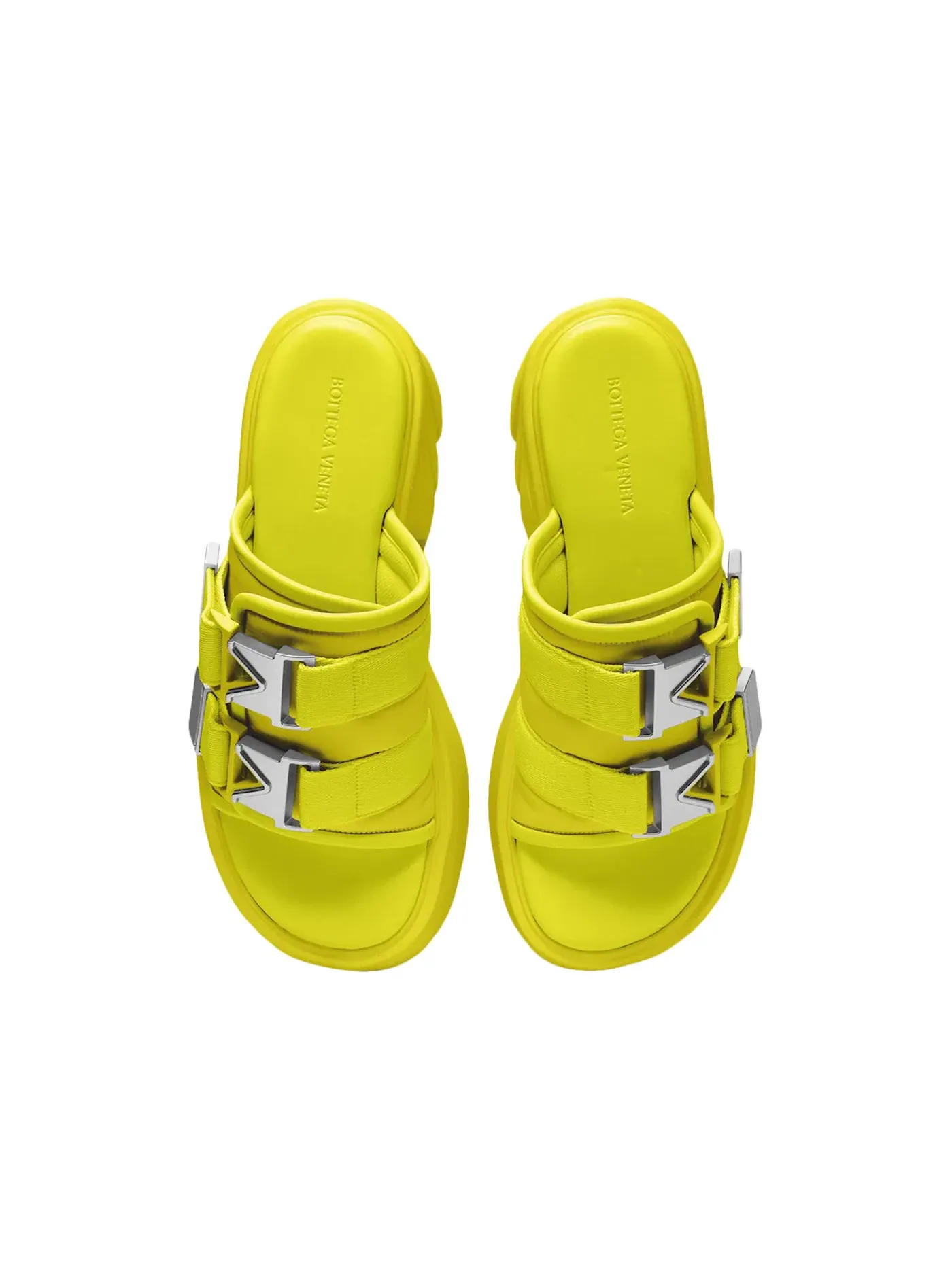 Женские сандалии Bottega Veneta Flash Sandals — изображение 4 из 4, зеленый