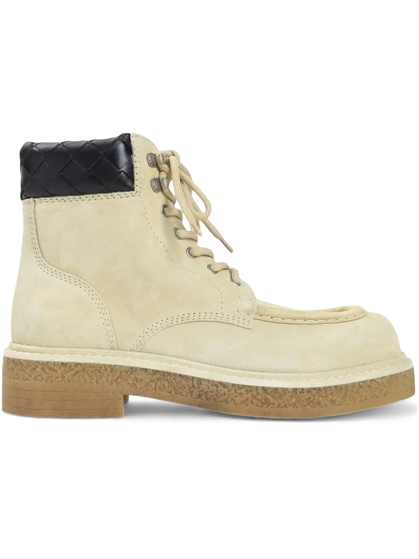 Мужские ботинки с шнуровкой Haddock Lace-Up Ankle Boot Bottega Veneta