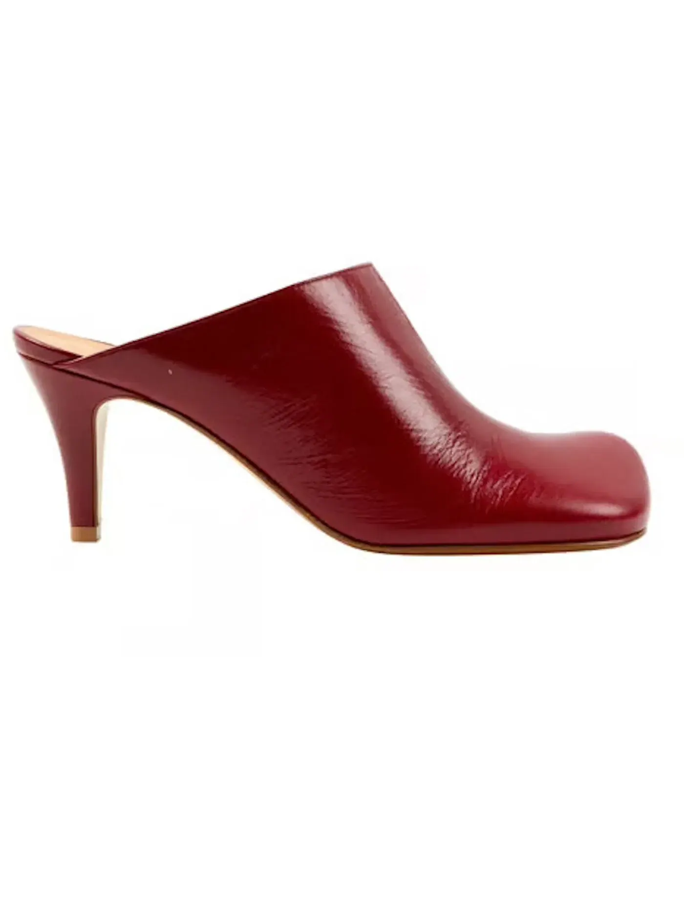 Женские босоножки кожаные Bottega Veneta Leather Mule