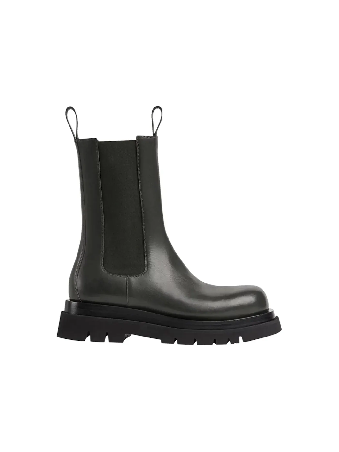Женские ботинки на шнуровке Lug Boot Bottega Veneta — изображение 1 из 1, темный/зеленый
