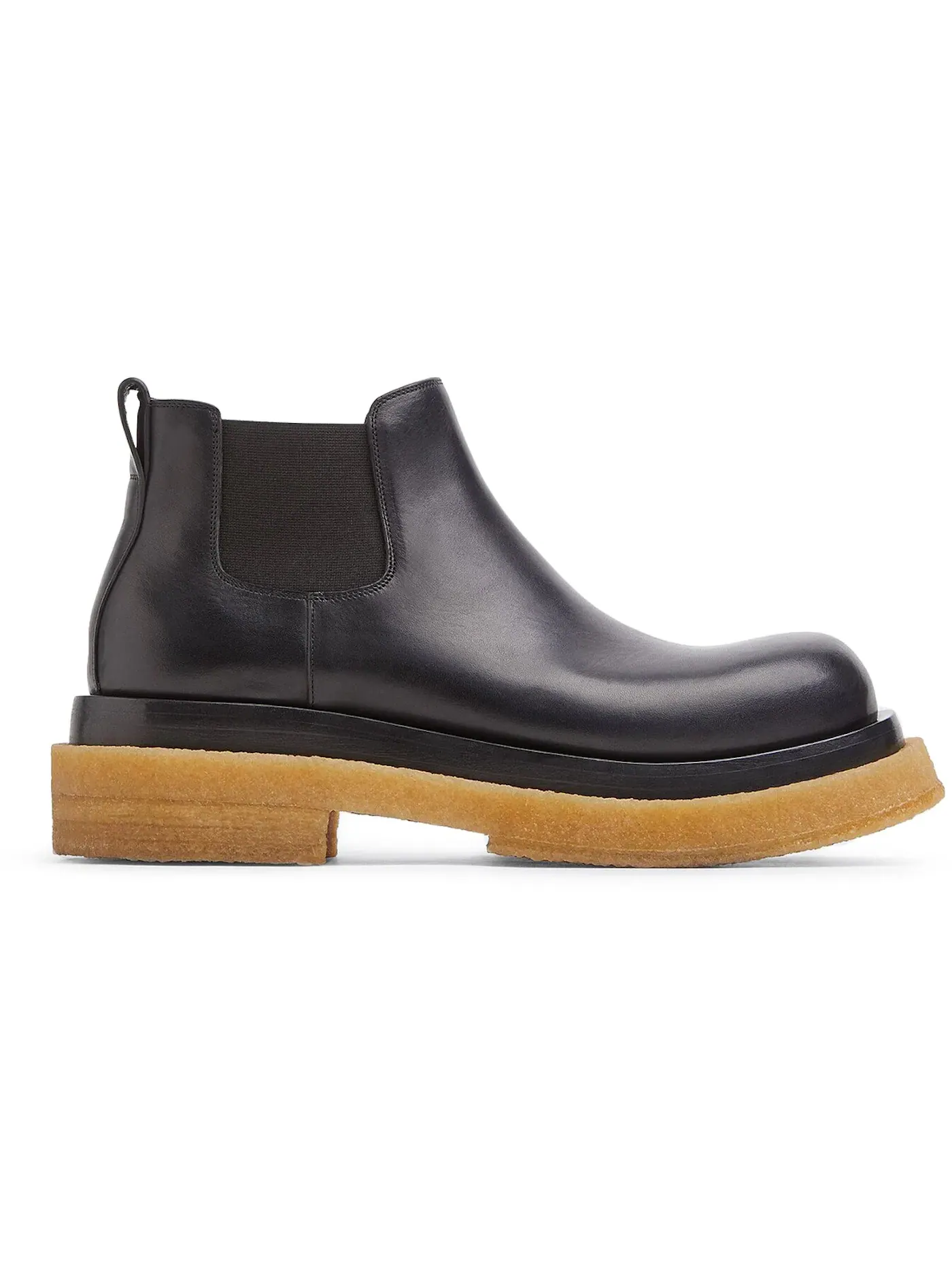 Мужские ботинки челси с рифленой подошвой Bottega Veneta Lug Cropped Chelsea Boot
