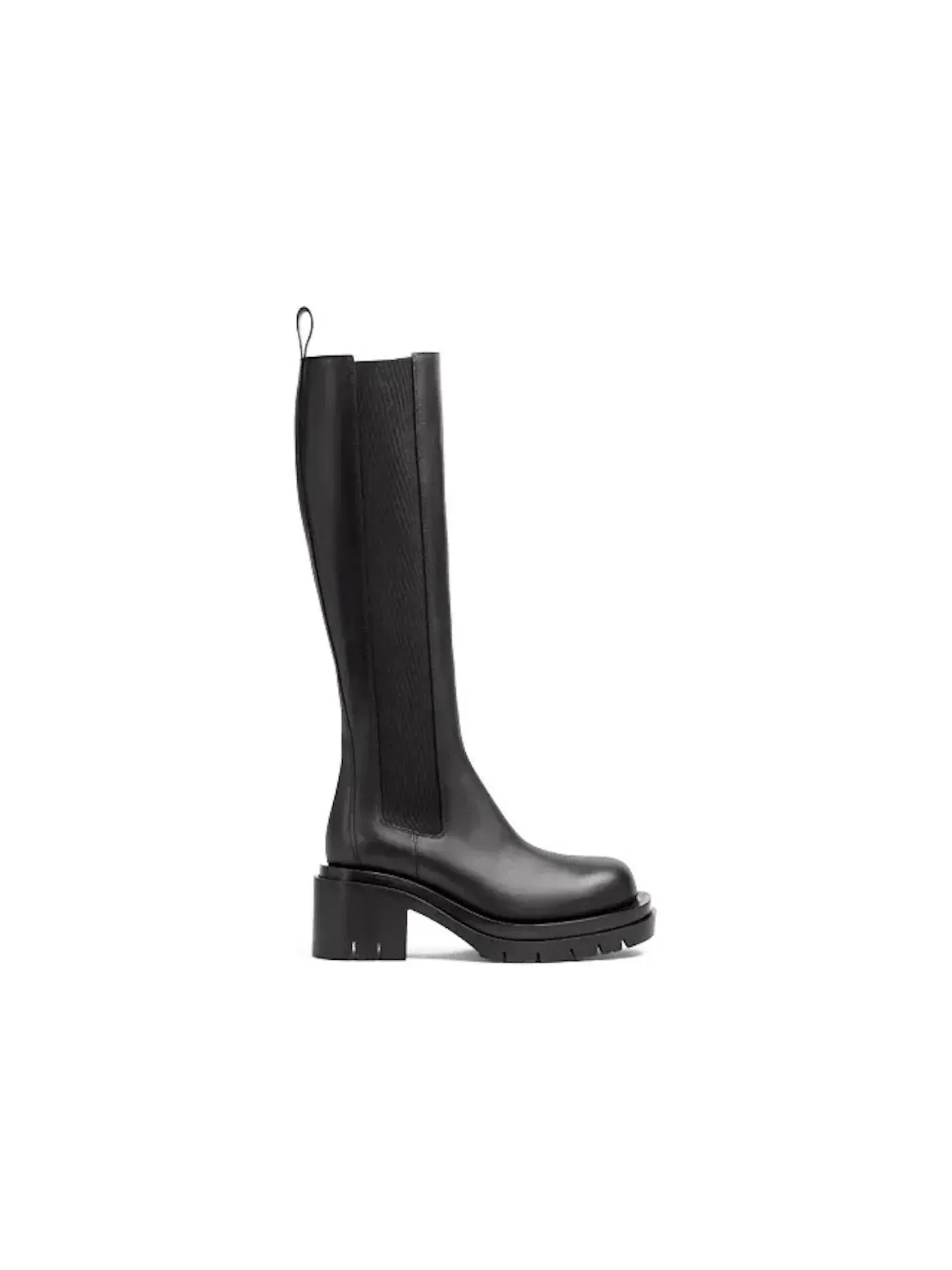 Женские ботинки на платформе Bottega Veneta Lug High Boots Bottega Veneta