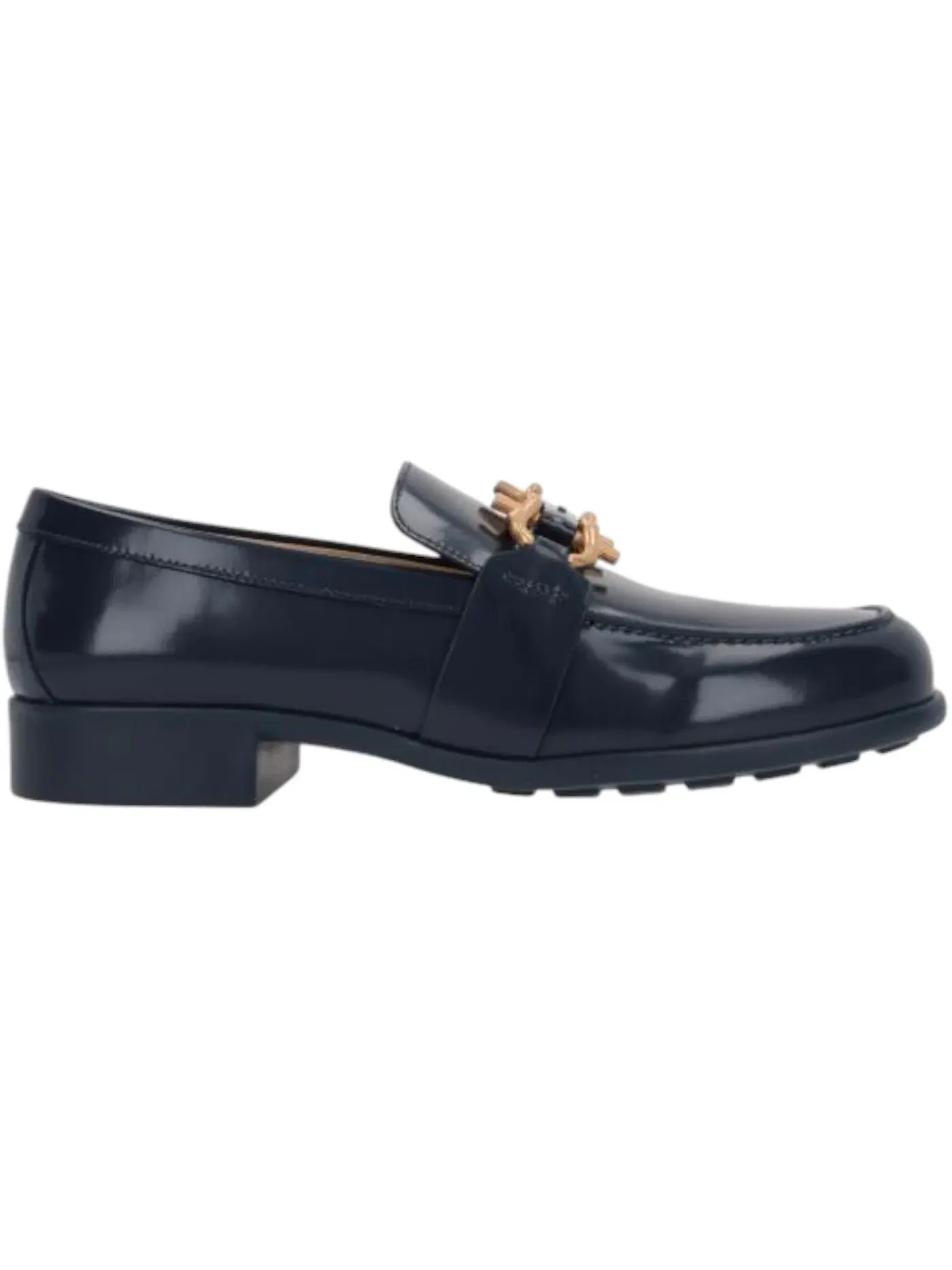 Женские лоферы Monsieur Loafer Bottega Veneta — изображение 1 из 1, синий