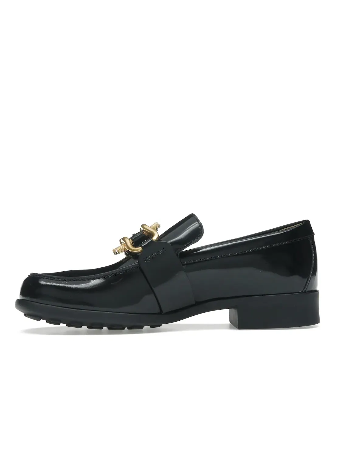 Женские лоферы Monsieur Bottega Veneta — изображение 3 из 4, черный