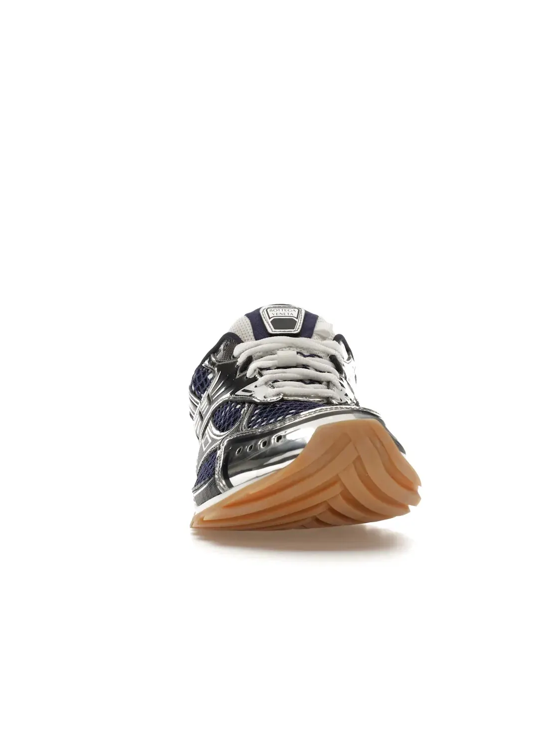 Мужские кроссовки Bottega Veneta Orbit — изображение 2 из 4, серебристый