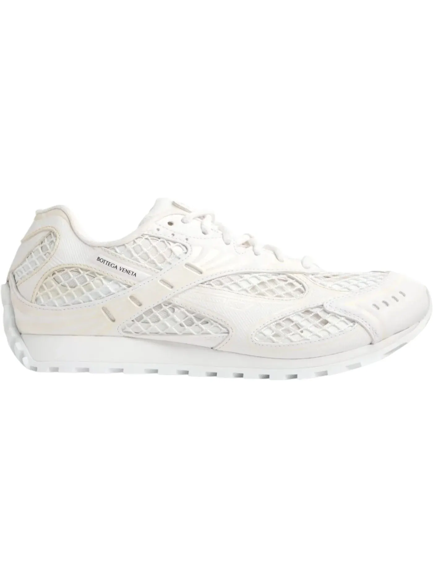 Женские кроссовки Bottega Veneta Orbit Lace Up — изображение 1 из 1, белый