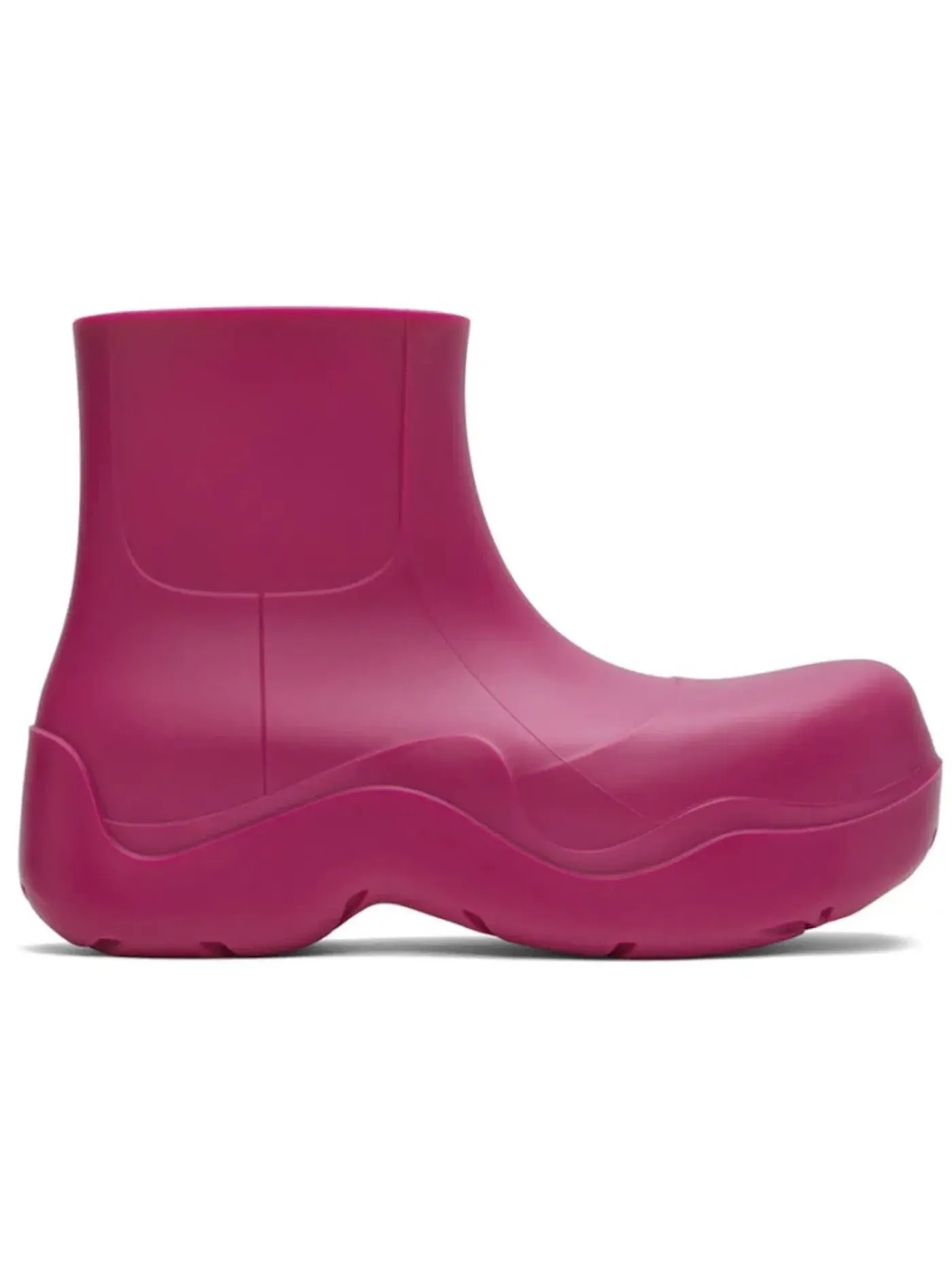 Женские ботильоны с принтом Bottega Veneta Puddle Ankle Boot — изображение 1 из 1, темный розовый