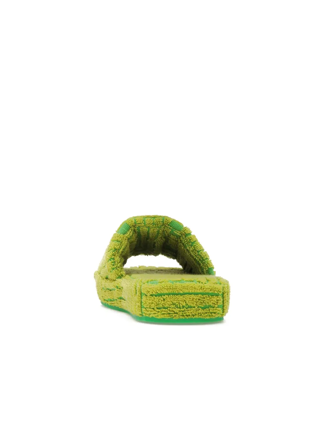 Мужские сандалии с геометрическим дизайном Bottega Veneta Resort Geometric Sandal, Parakeet Kiwi — изображение 4 из 4