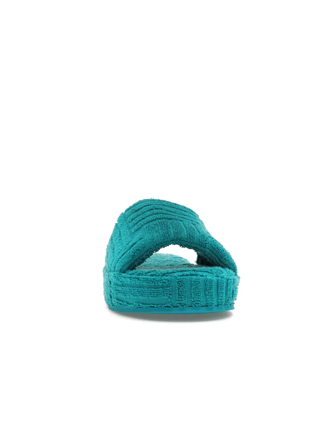 Женские сандалии-слайды Bottega Veneta Resort Sponge Slide — изображение 2 из 4, синий