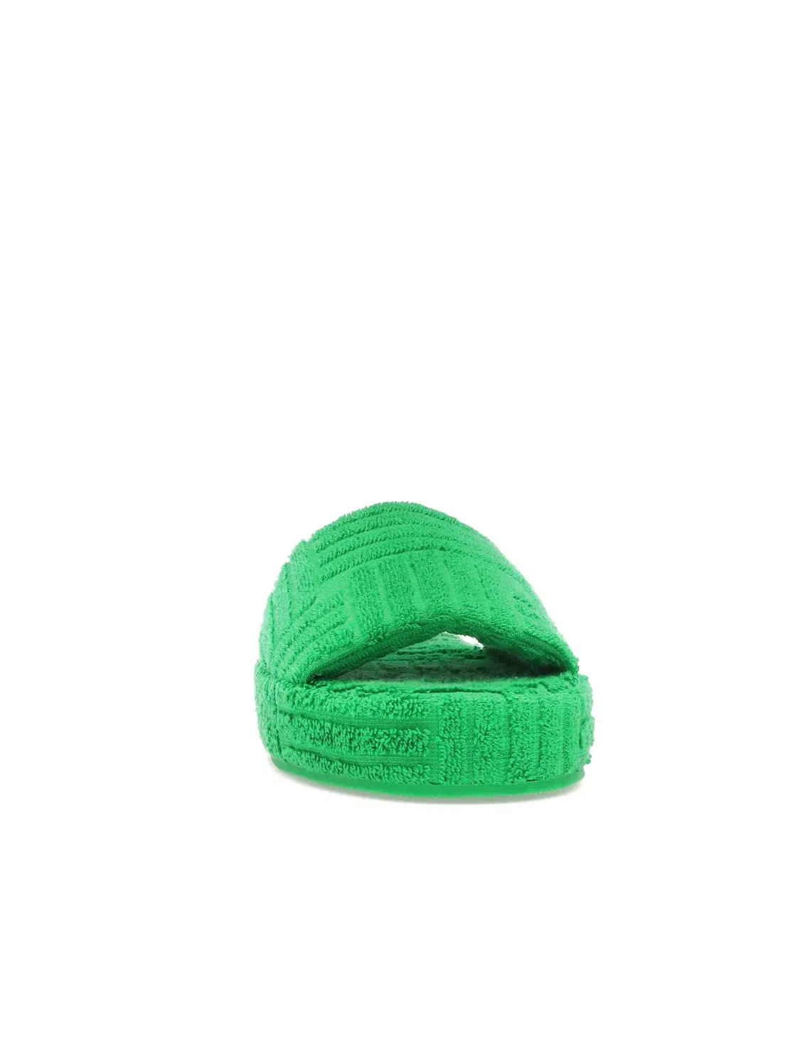 Мужские шлепанцы с губчатой подошвой Bottega Veneta Resort Sponge Slide — изображение 2 из 4, зелёный