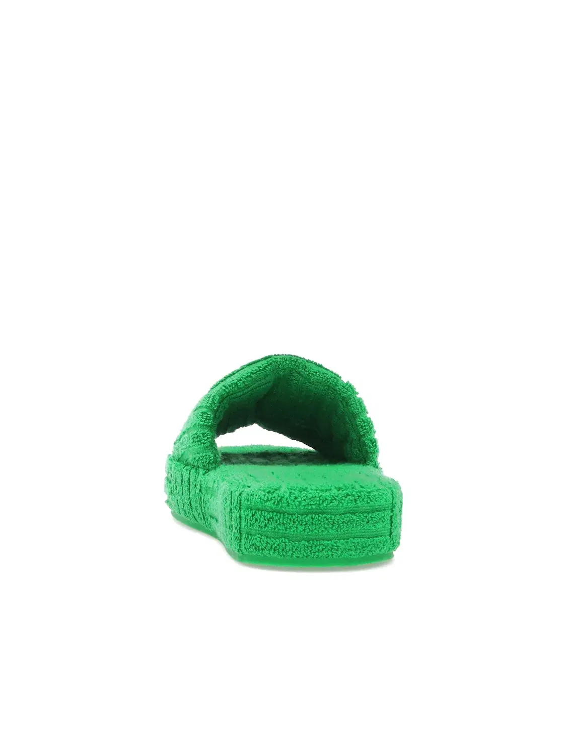 Мужские шлепанцы с губчатой подошвой Bottega Veneta Resort Sponge Slide — изображение 4 из 4, зелёный