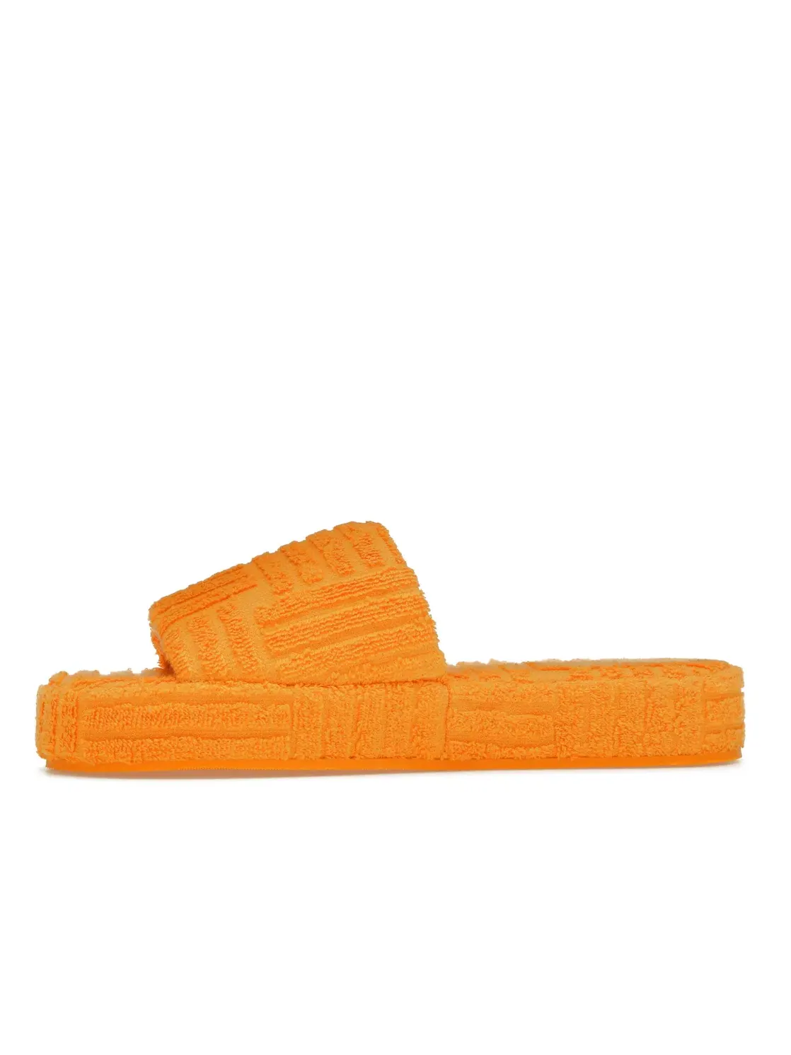 Мужские шлепанцы без задника Bottega Veneta Resort Sponge Slide — изображение 3 из 4, оранжевый